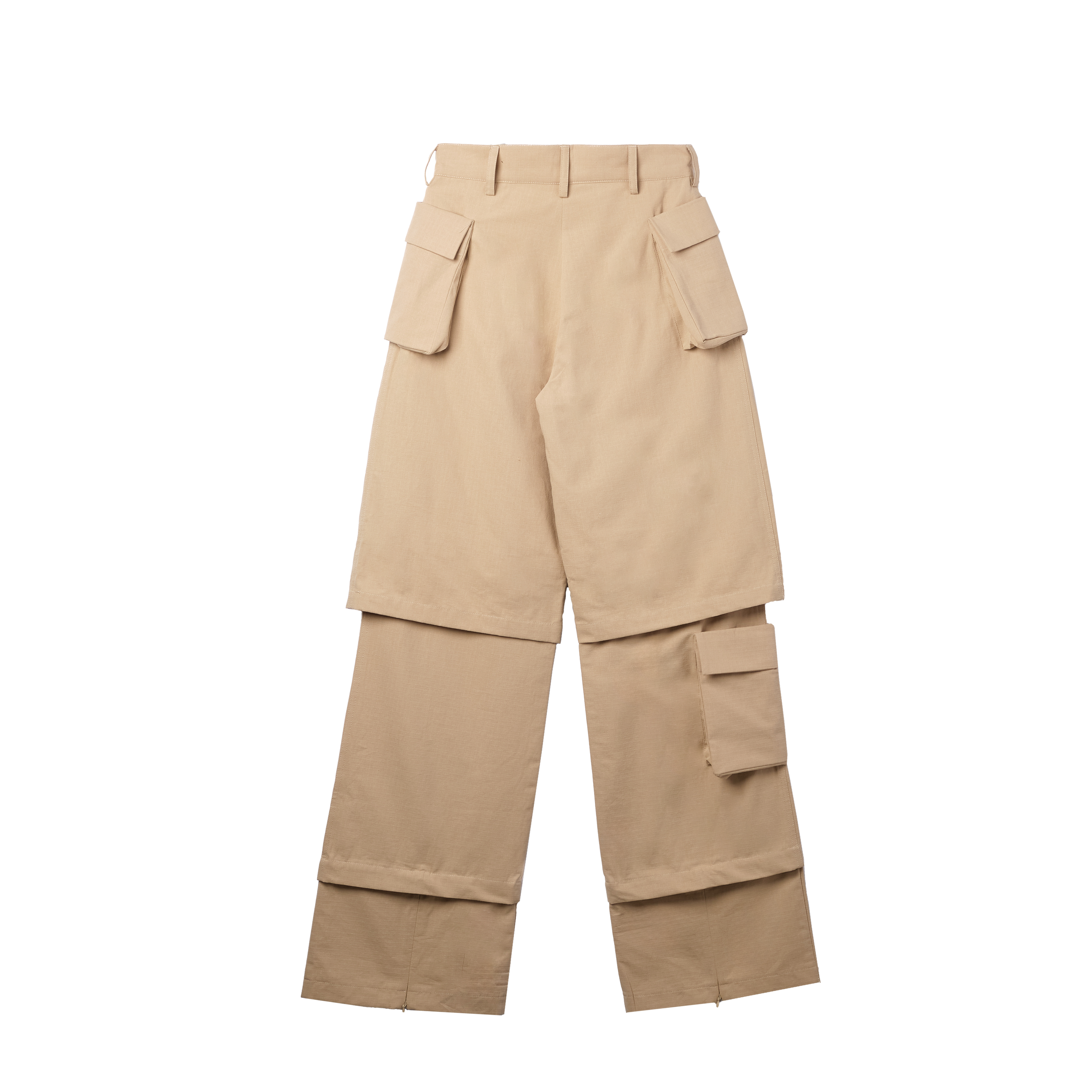 Spencer Badu Safari Cargo Pants Beige 7971