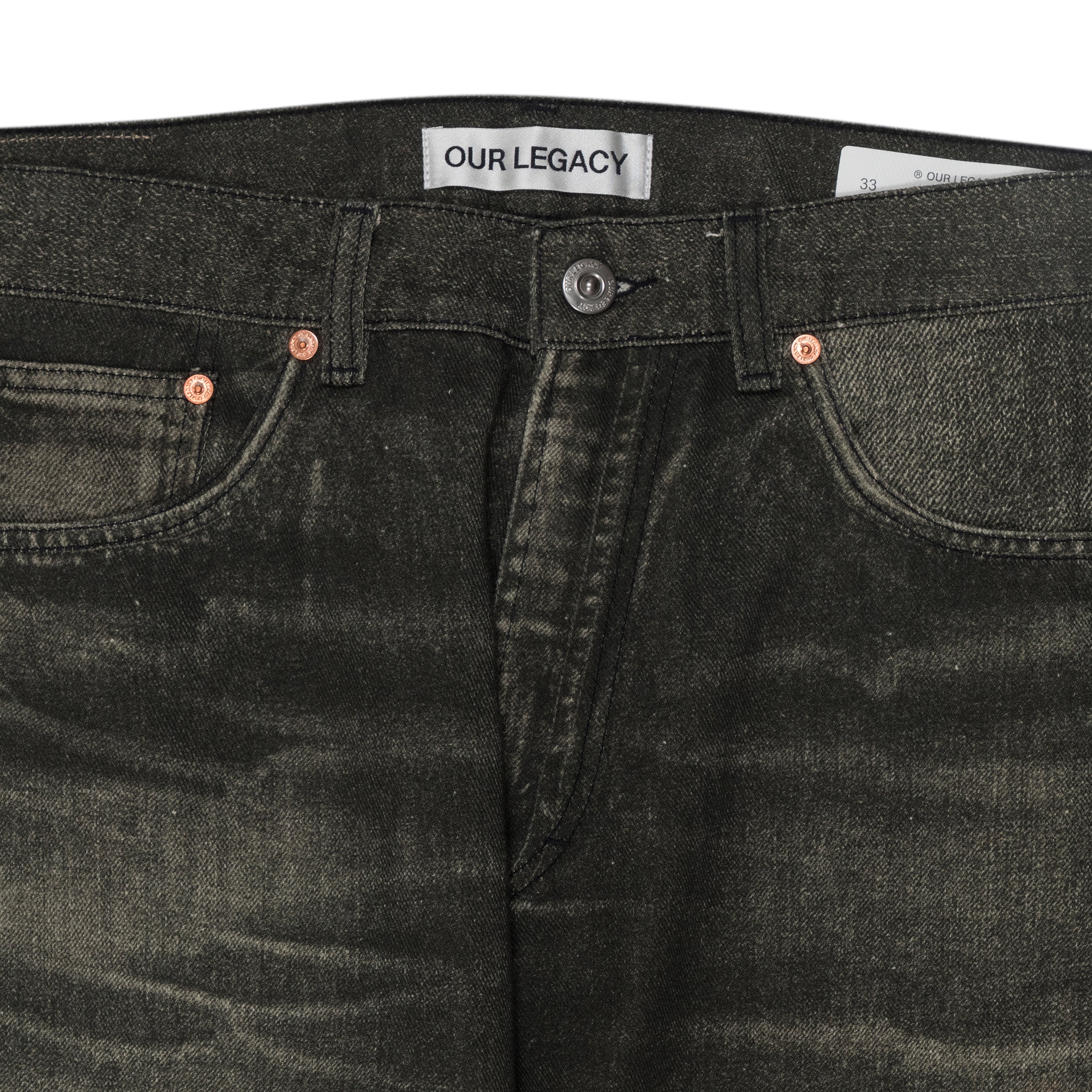 Our Legacy Third Cut Black back