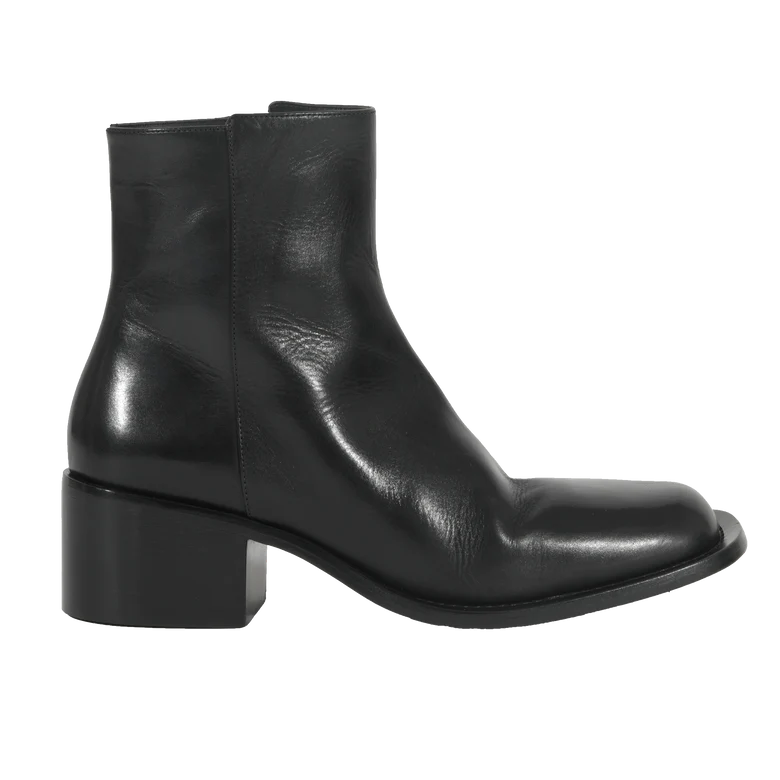 Enfants Riches Deprimes Square Toe Frankie Boot Black 8892