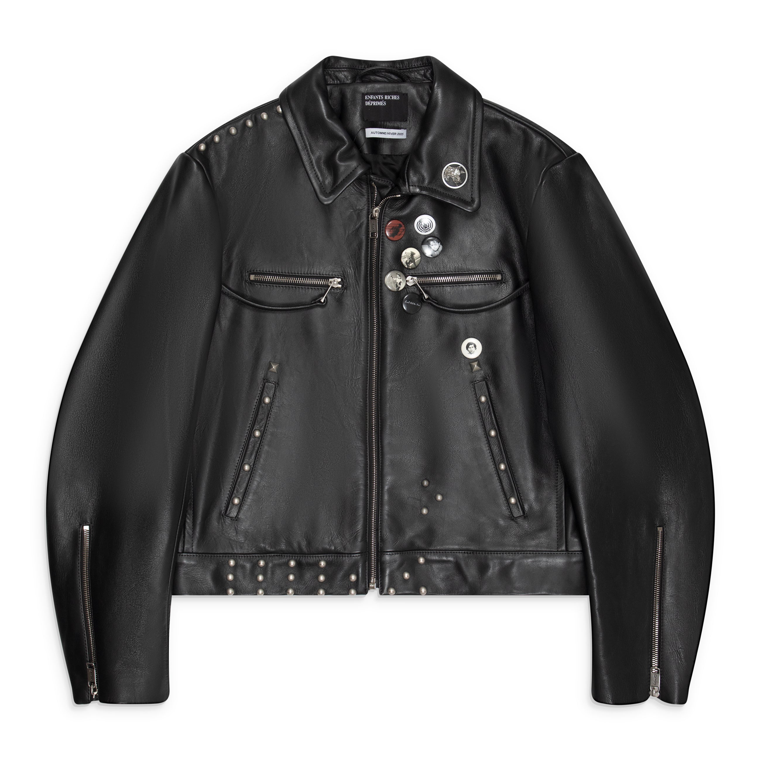 Enfants Riches Deprimes Sid Jacket With Studs Black