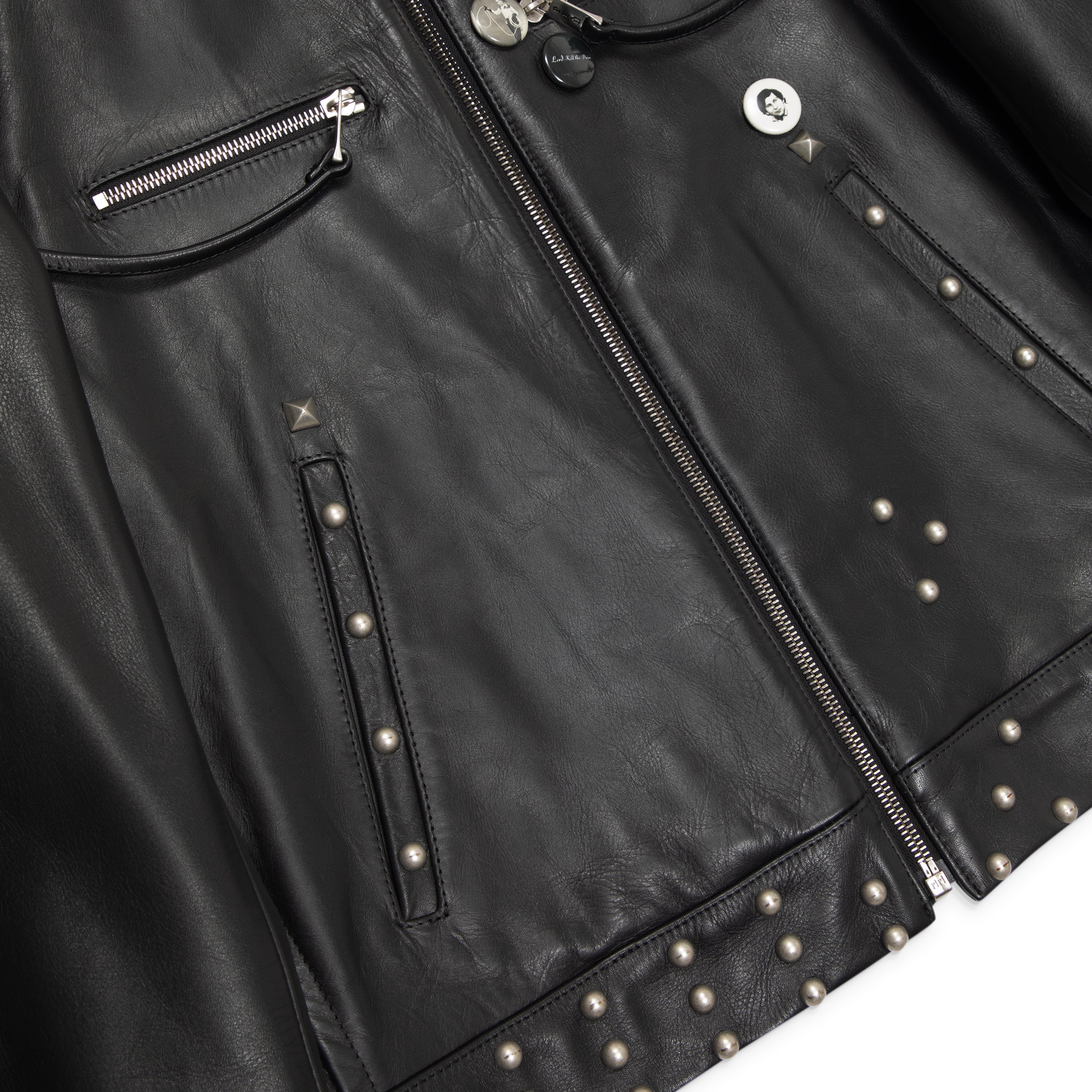 Enfants Riches Deprimes Sid Jacket With Studs Black – ESSXNYC