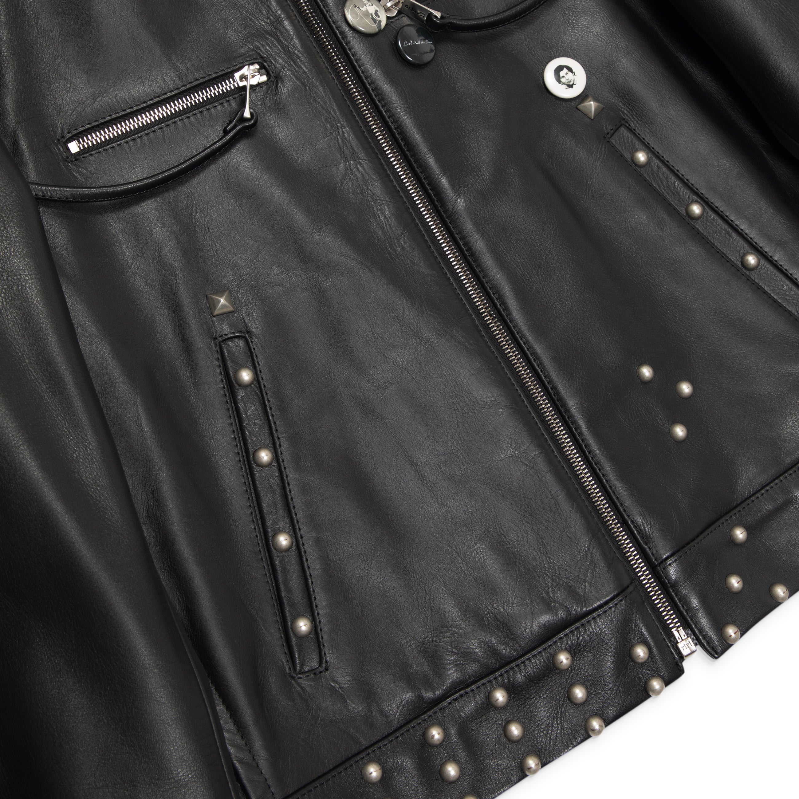 Enfants Riches Deprimes Sid Jacket With Studs Black