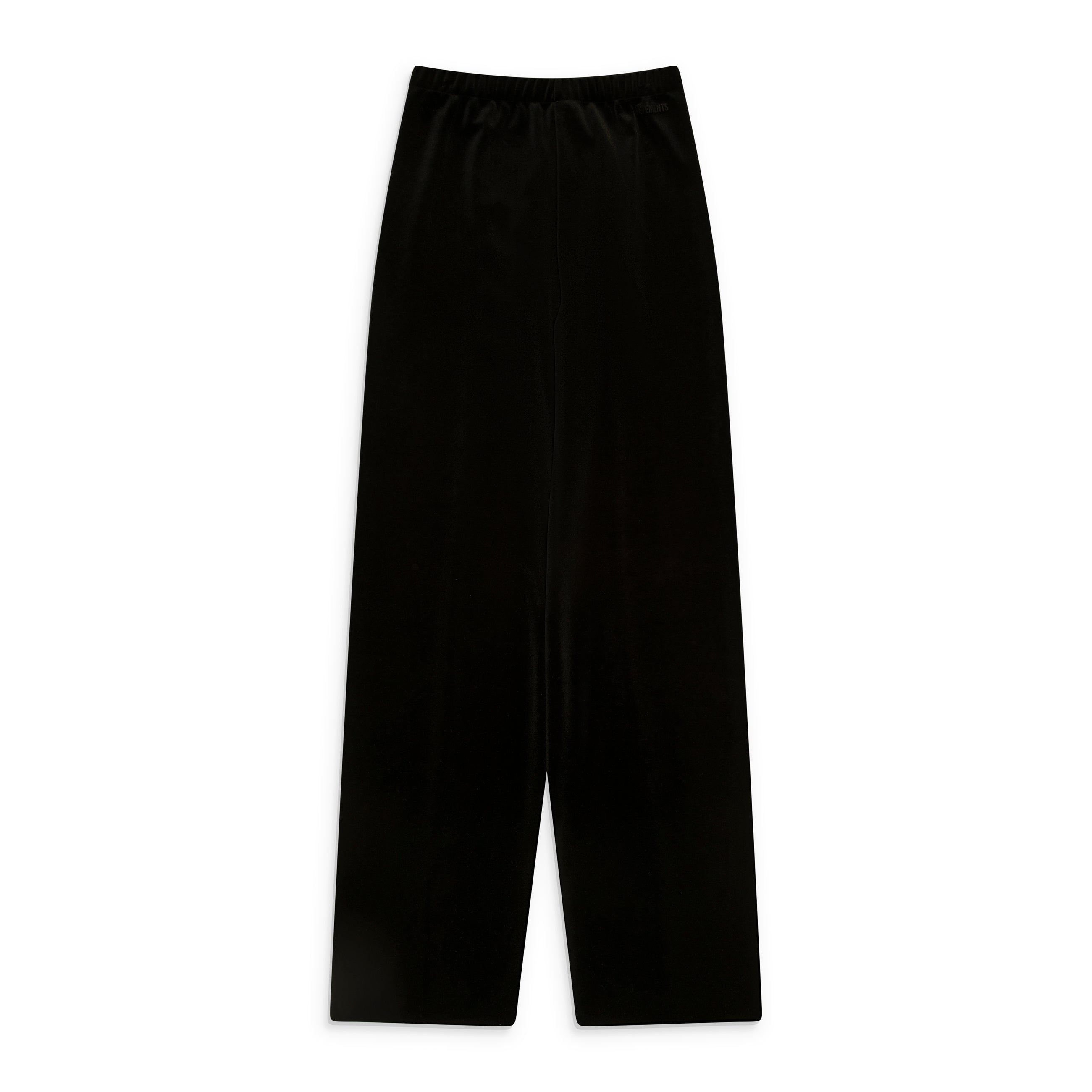 Vetements Velvet Fitted Pants Black