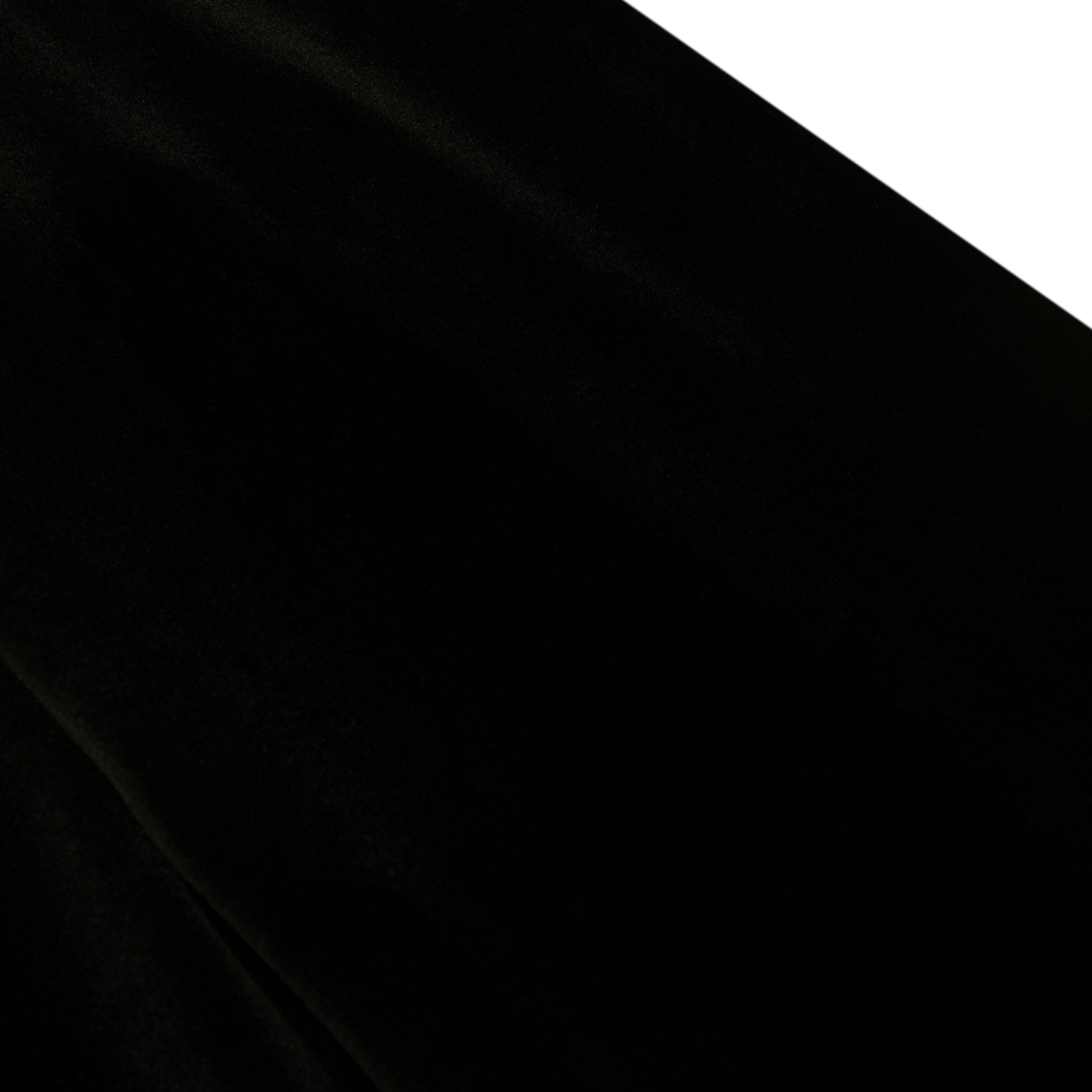 Vetements Velvet Fitted Pants Black