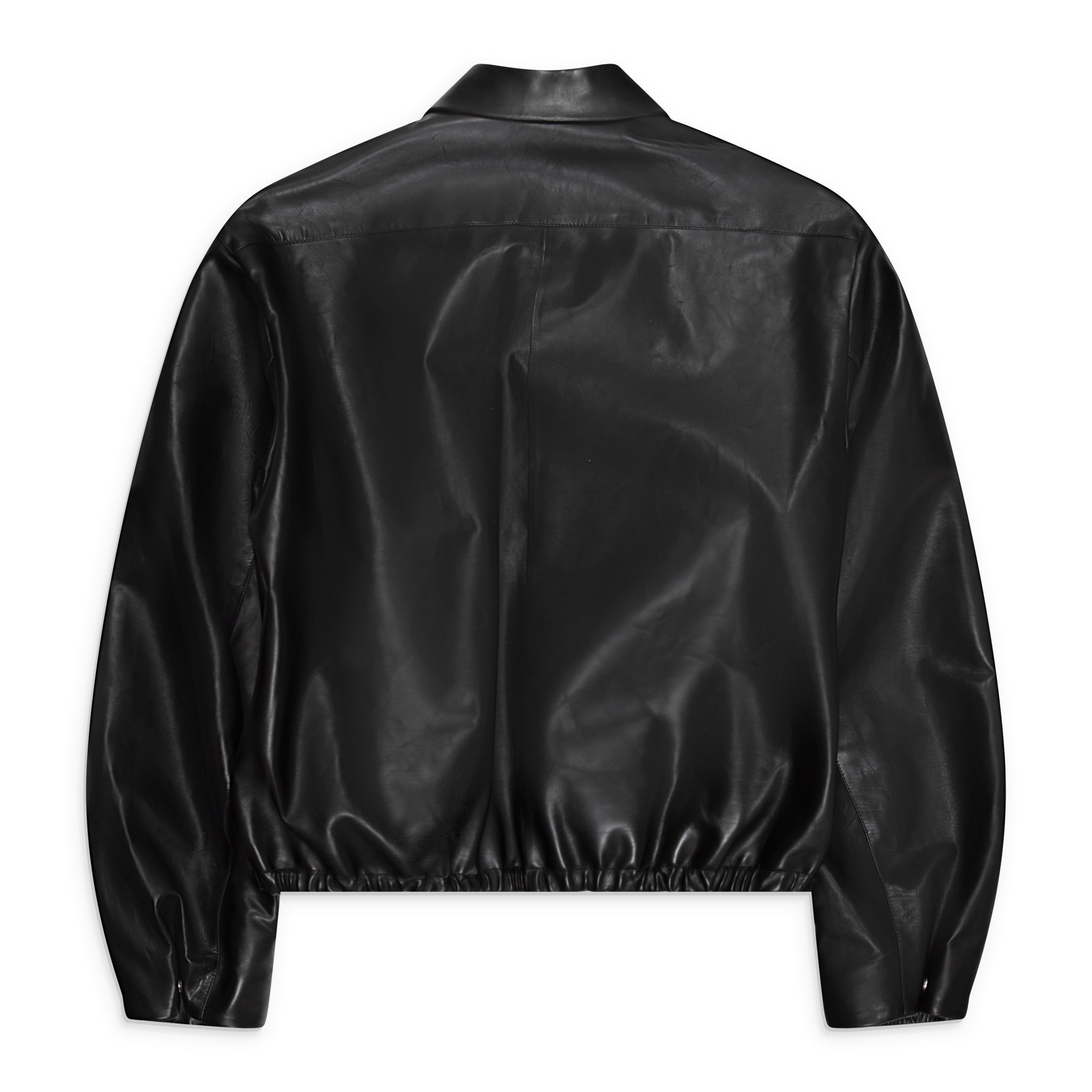 Jil Sander Leather Blouson Black – ESSXNYC