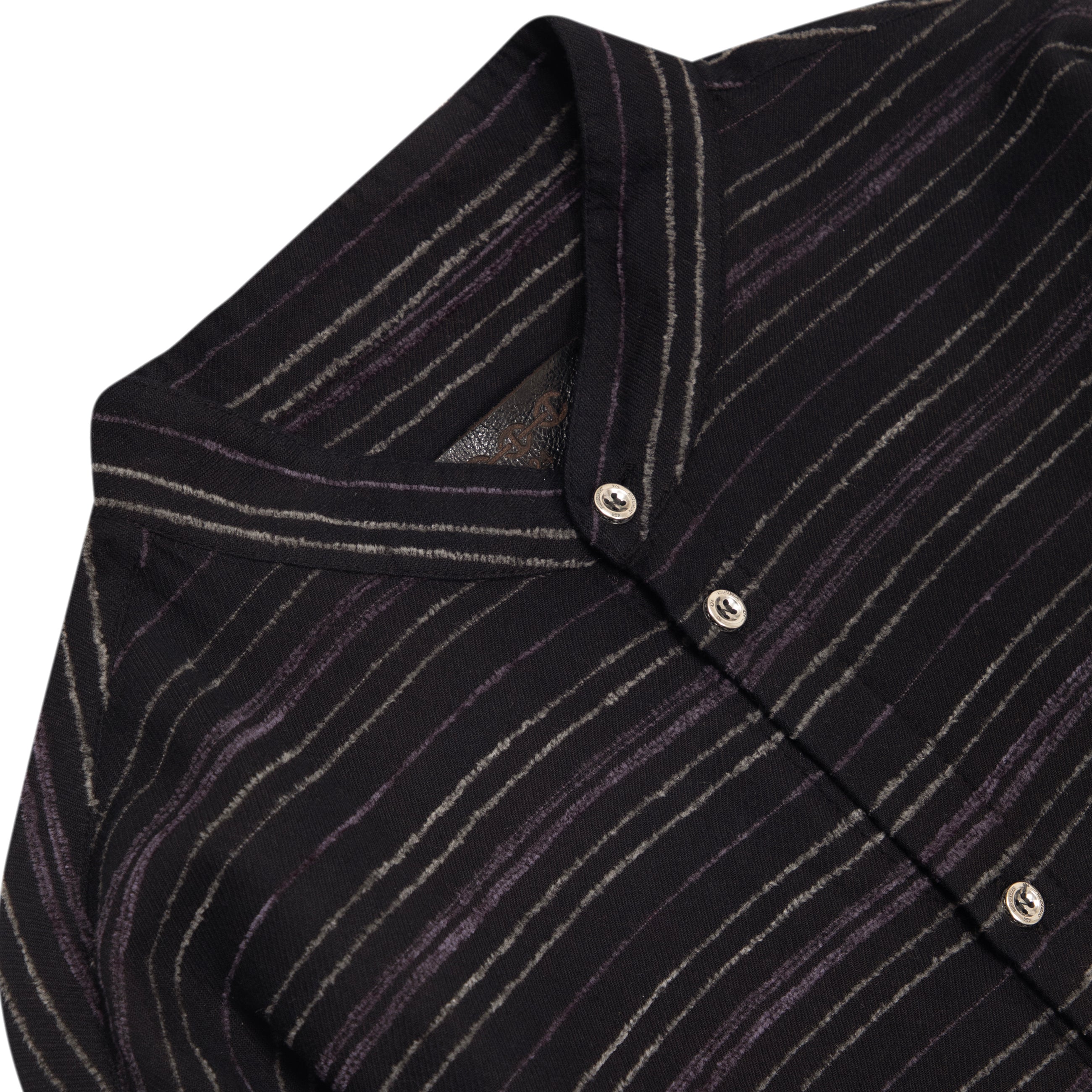 424 x Hoorsenbuhs Flannel Shirt Black
