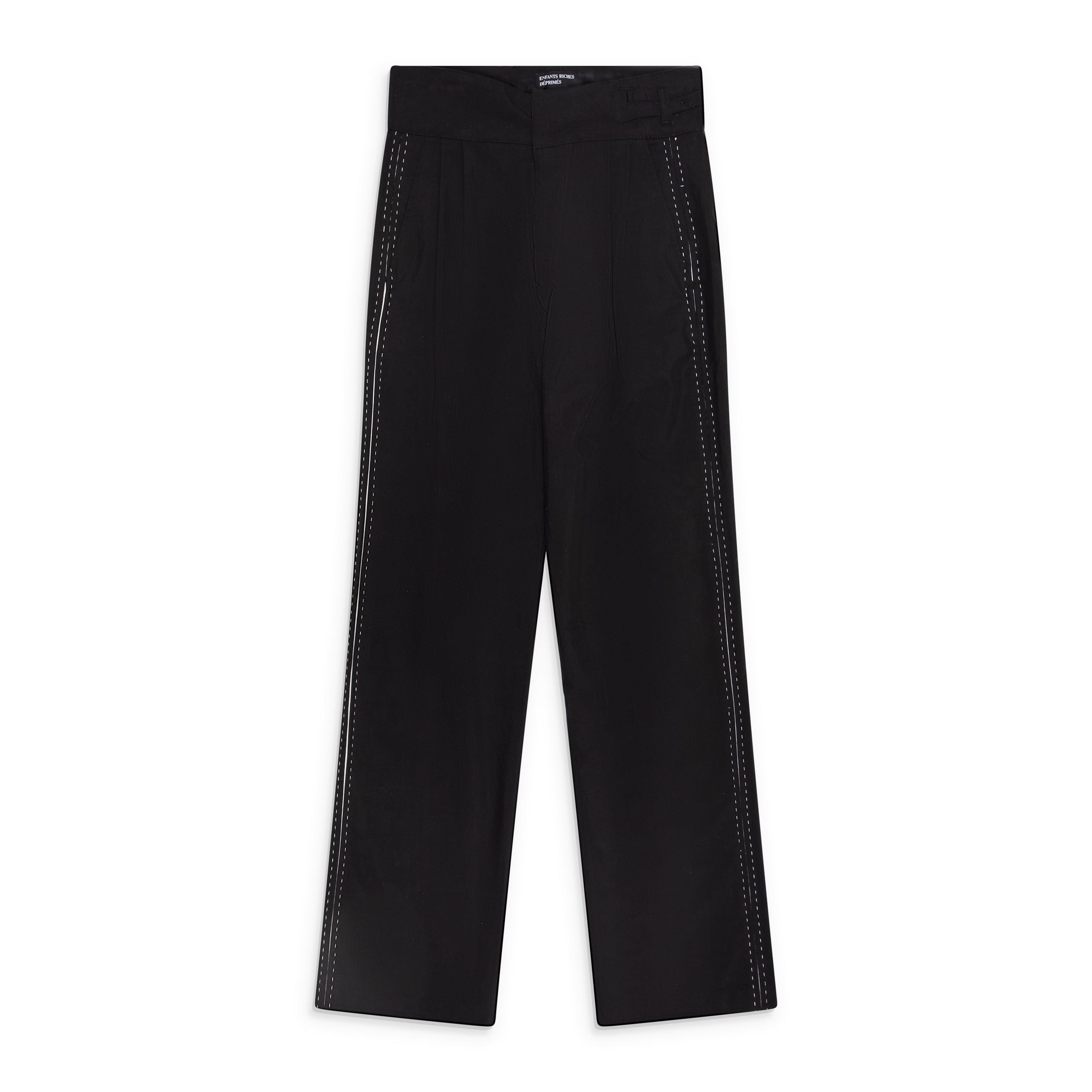 Enfants Riches Deprimes Rose Buckle Track Pants Black