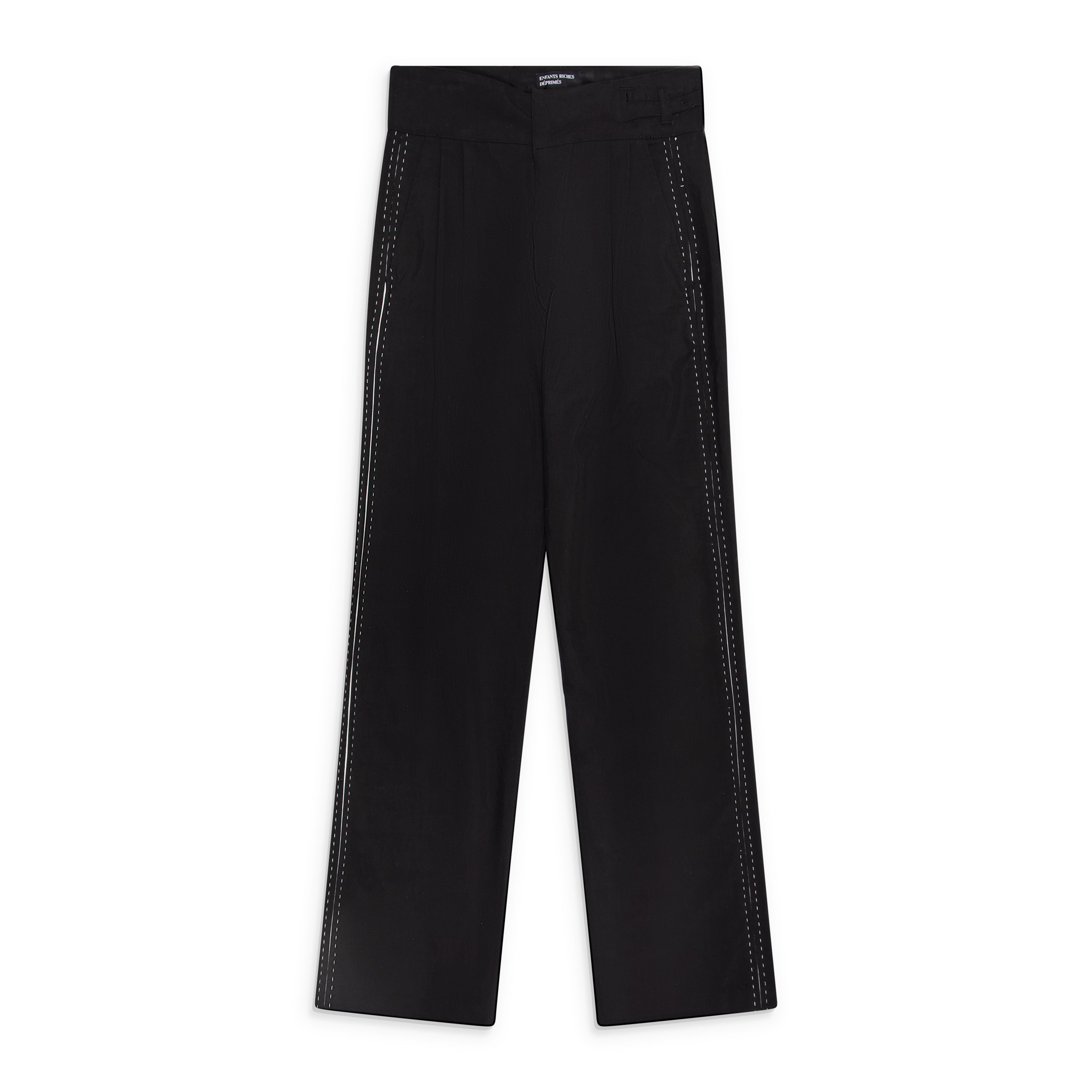 Enfants Riches Deprimes Rose Buckle Track Pants Black
