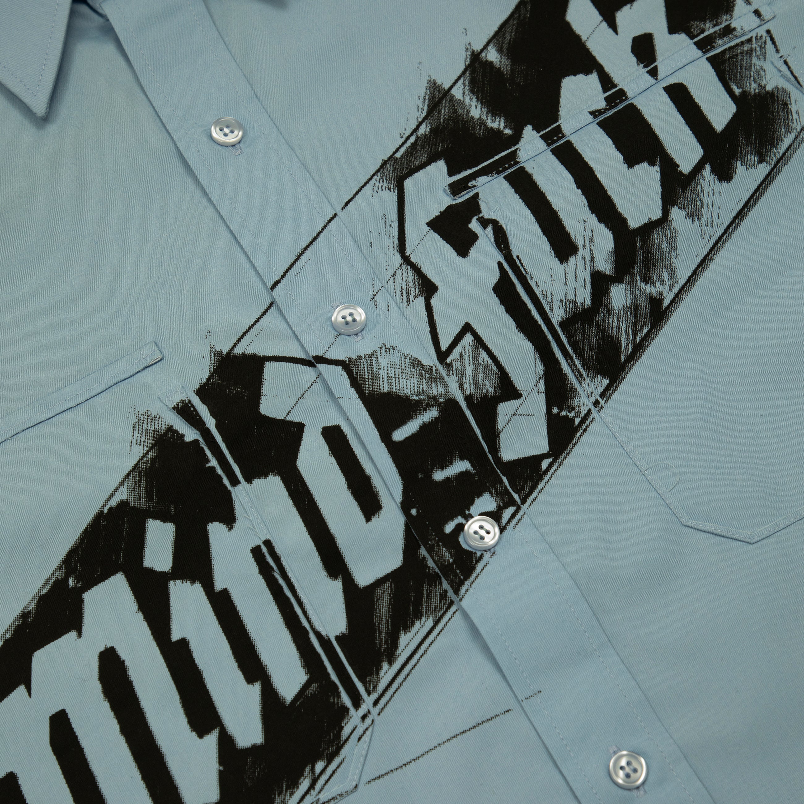Prototypes Mindfuck Military Shirt Blue