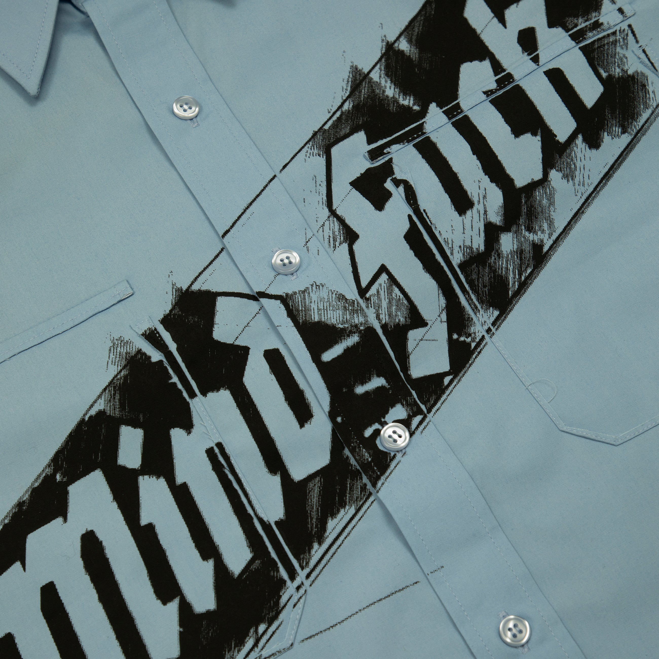 Prototypes Mindfuck Military Shirt Blue