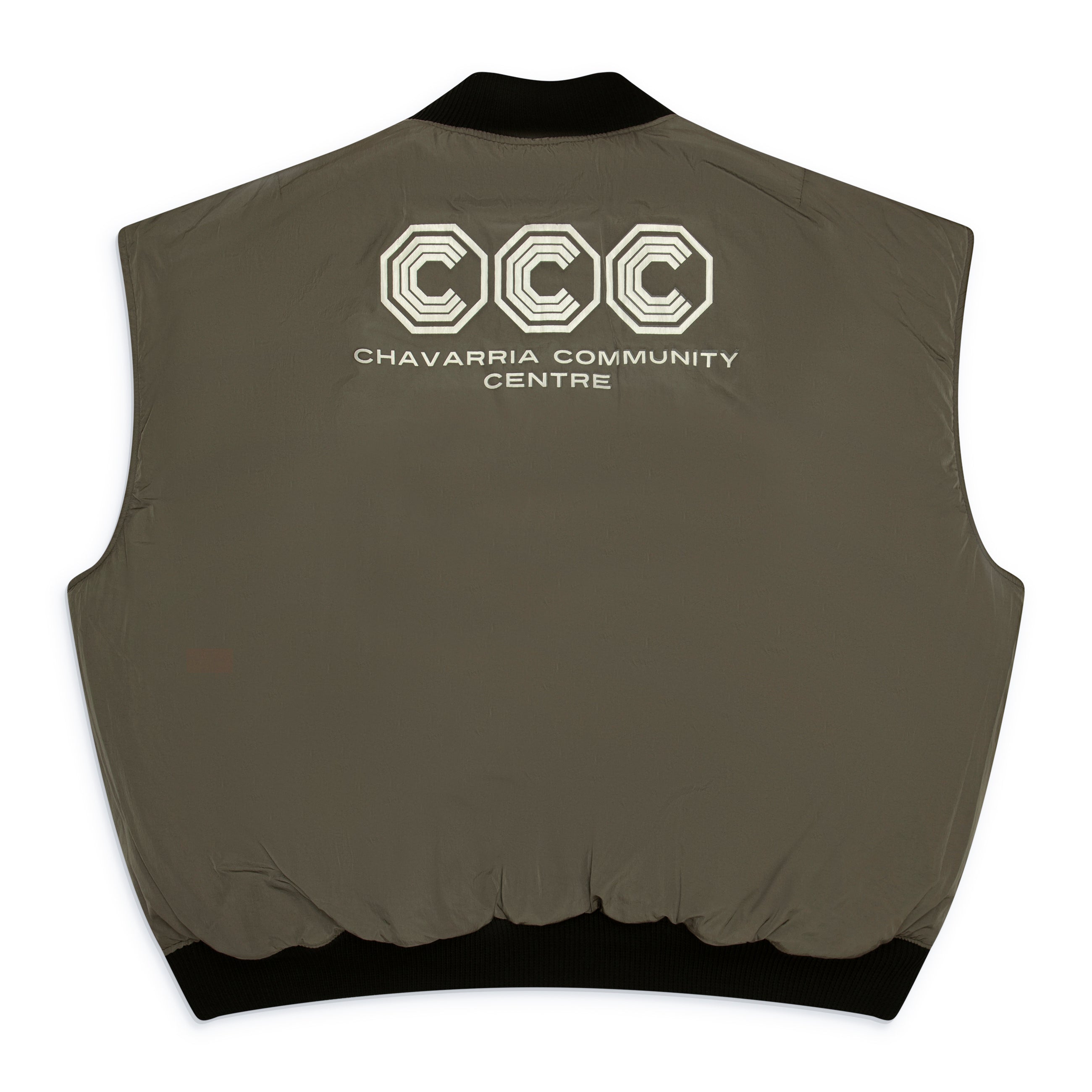 Willy Chavarria Reversible Vest Green