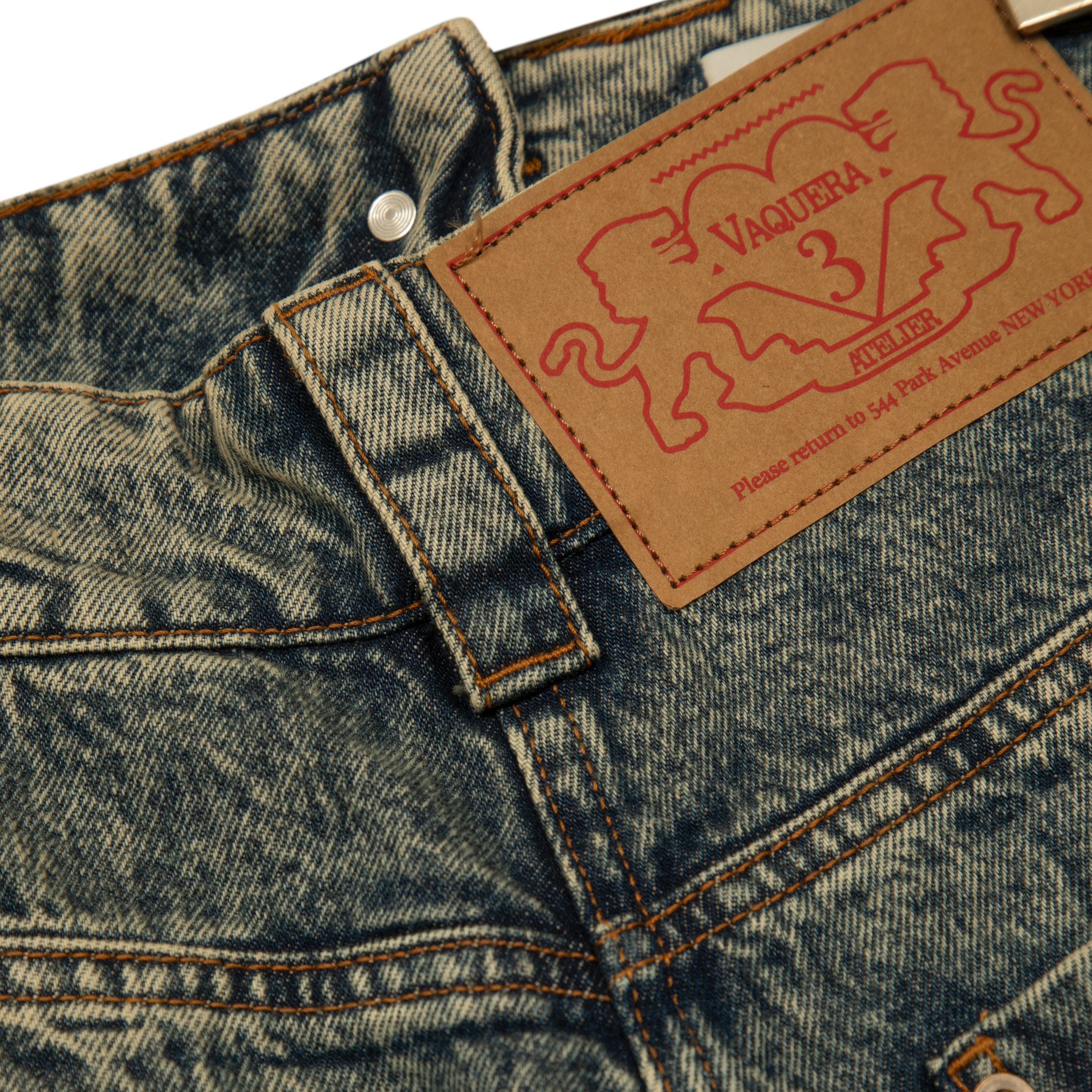 Vaquera Backwards Jeans Blue