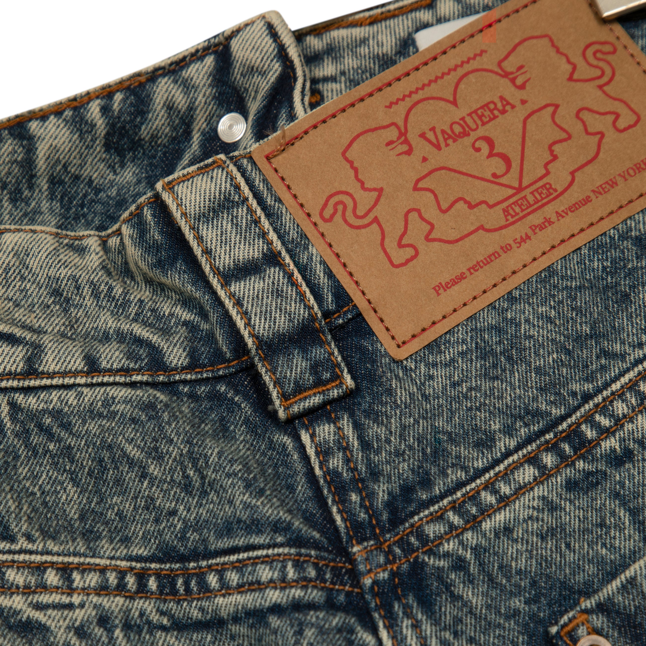 Vaquera Backwards Jeans Blue