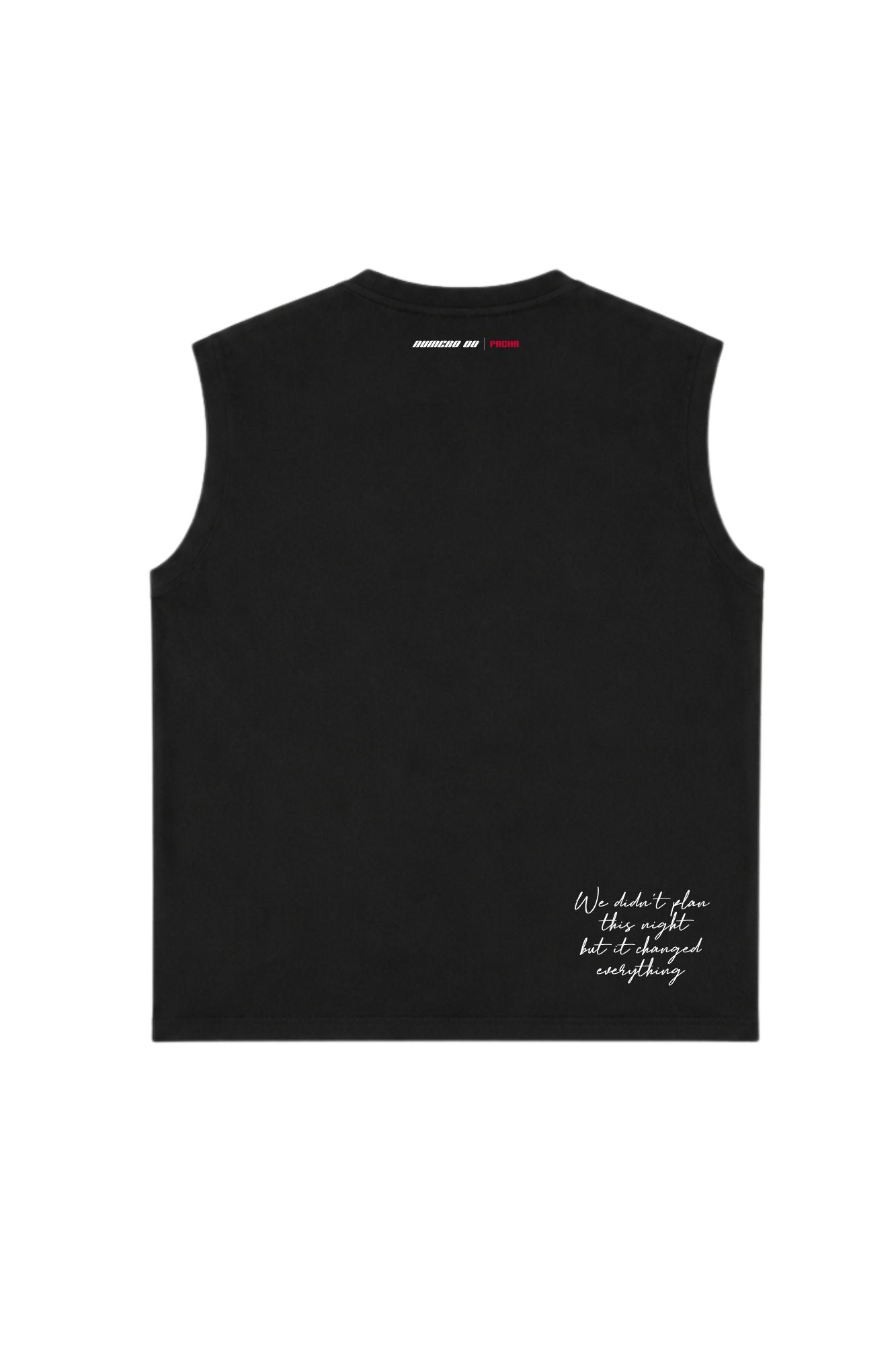 PACHA Unisex Sleeveless Top Black