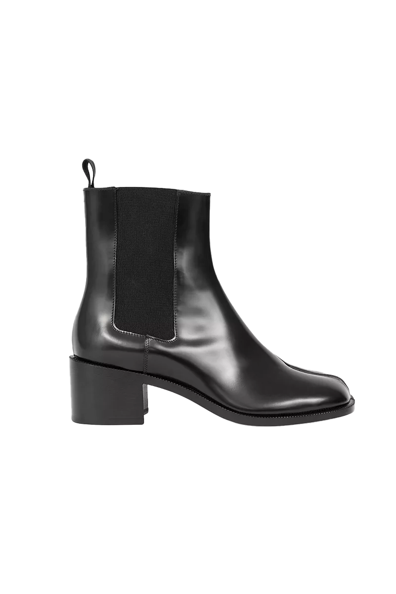 Maison Margiela Tabi City Chelsea H55 Boots Black