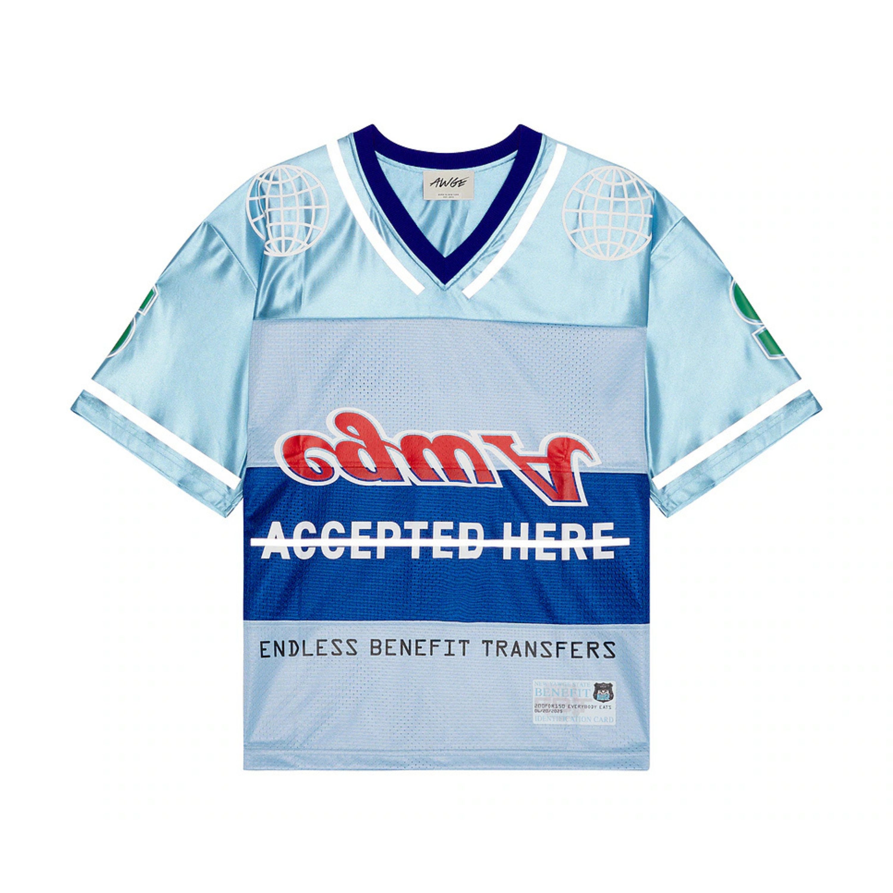 AWGE EBT Soccer Jersey Baby Blue