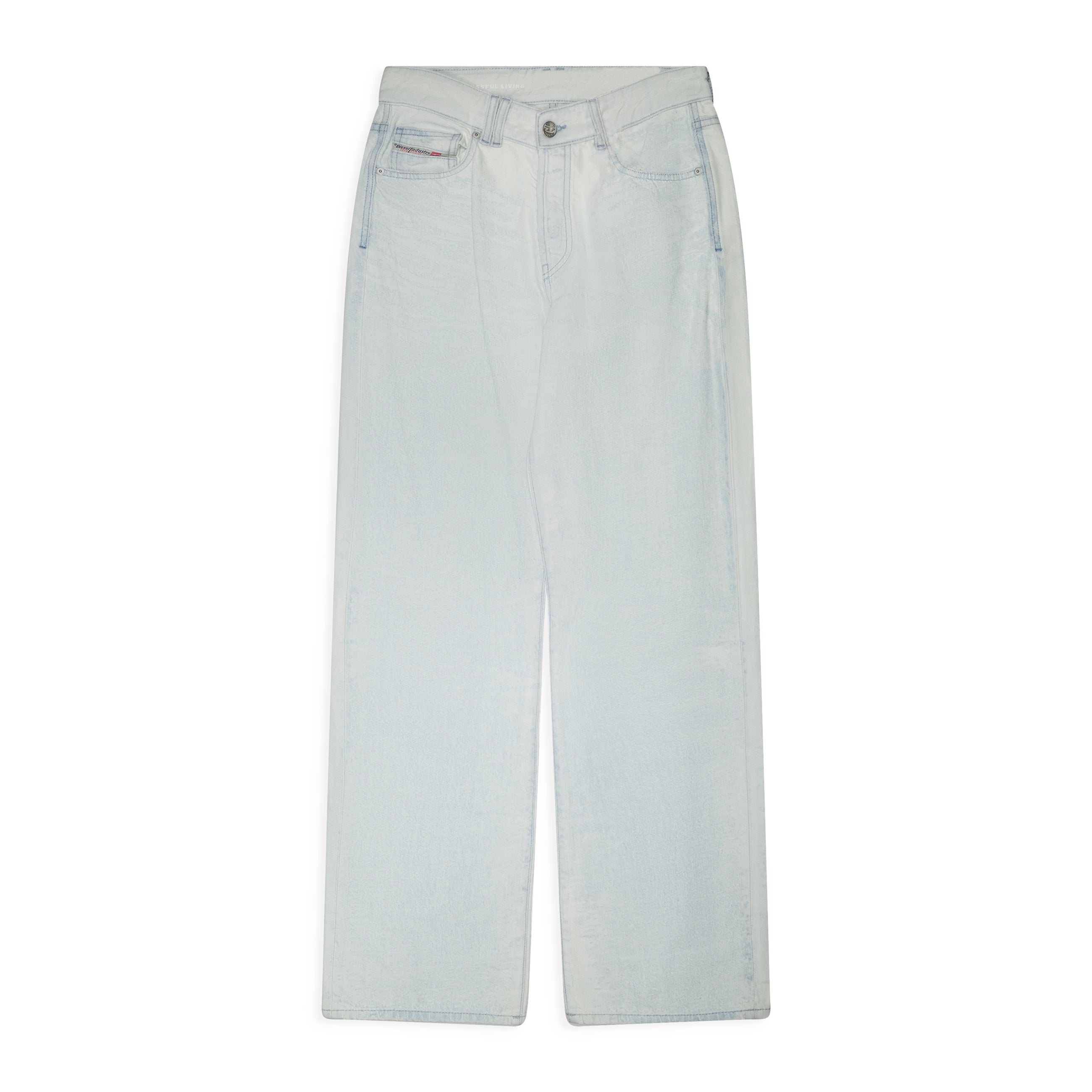 Diesel High Waist 1971 D-Sent Jeans Blue