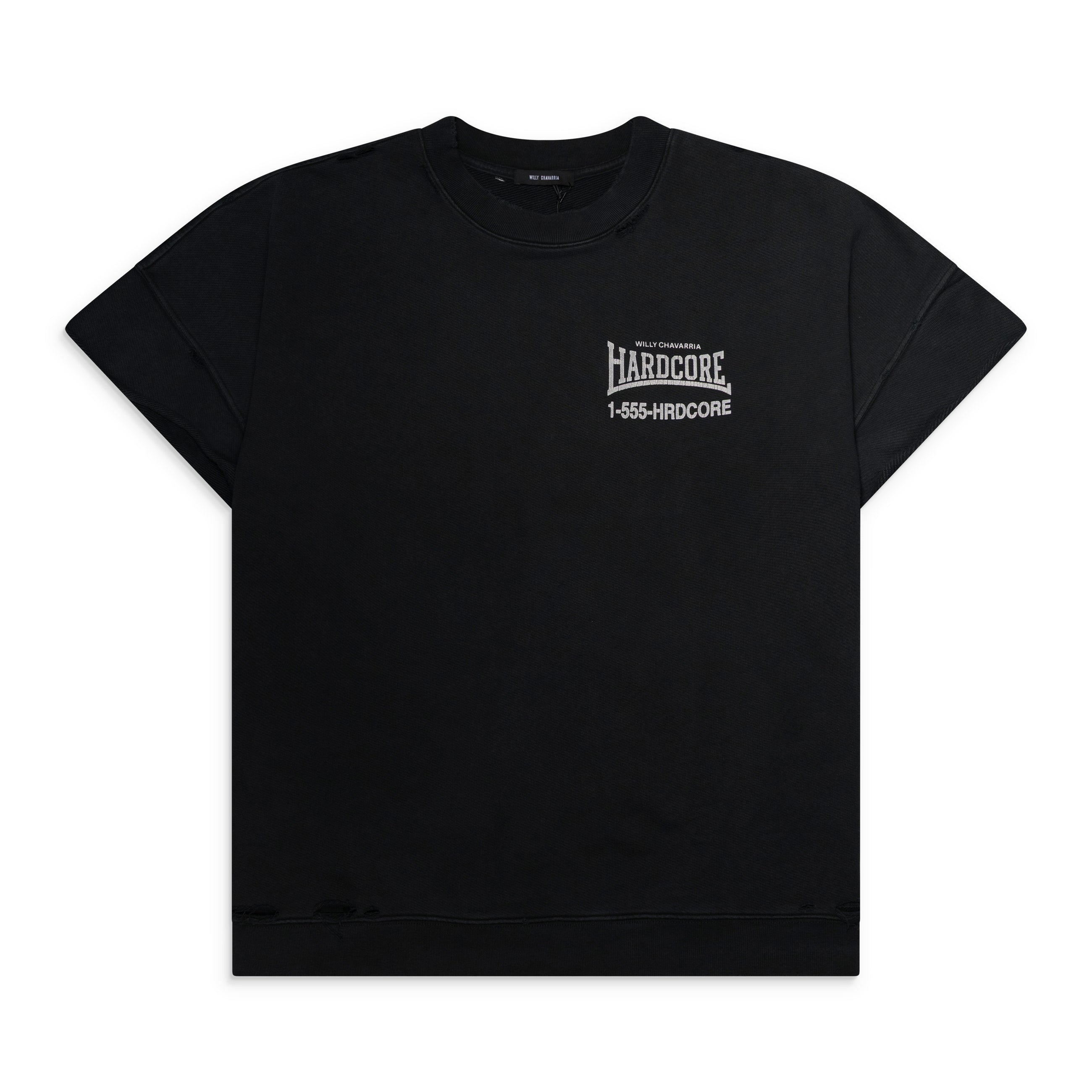Willy Chavarria Hardcore - Muscle Tee Black