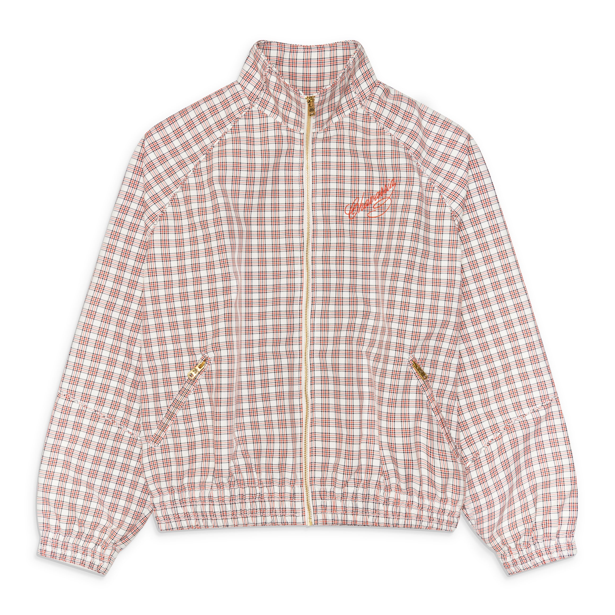 Willy Chavarria Ruff Rider Track Jkt Red