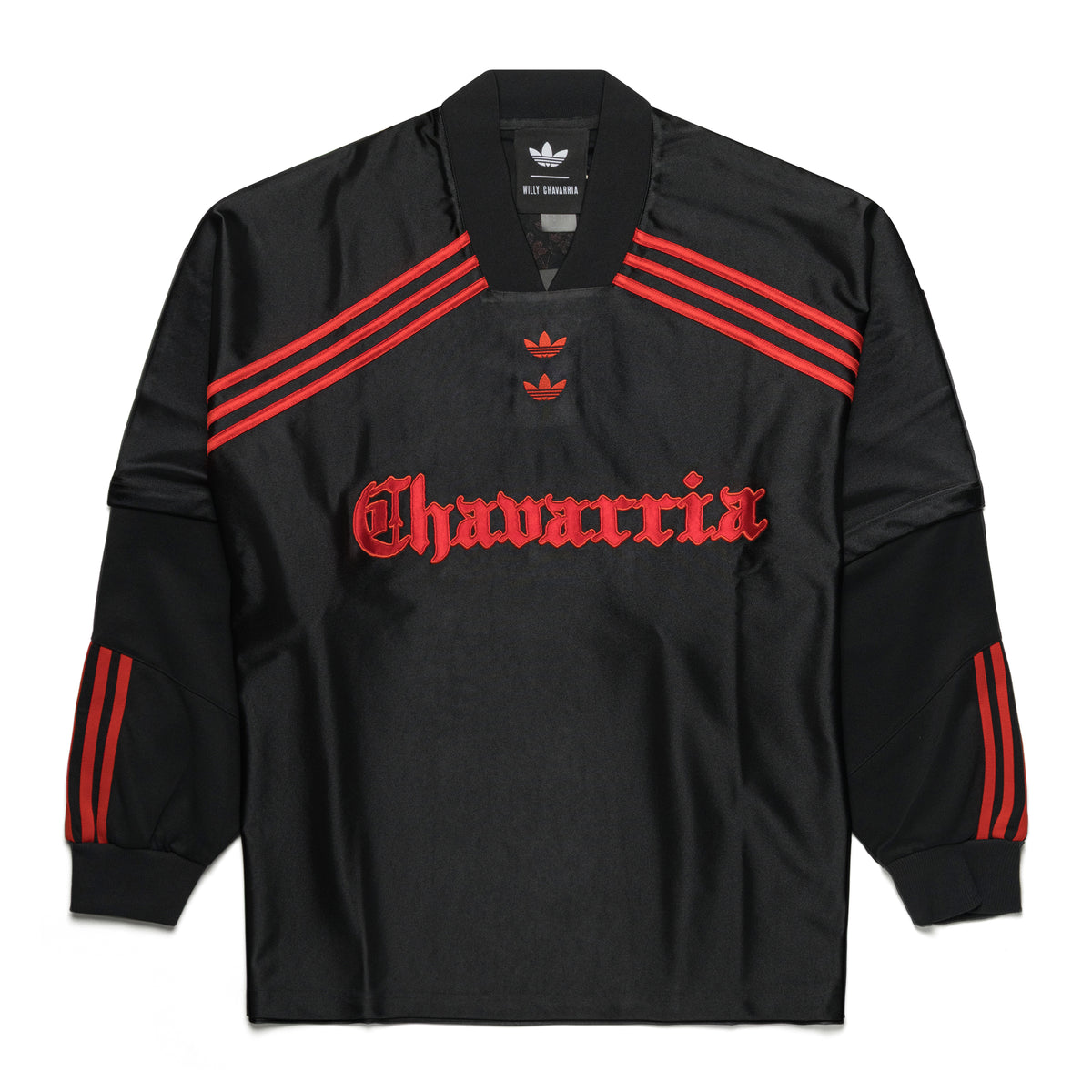 Adidas x Willy Chavarria Chavarria Dazzle Ls Jersey Black