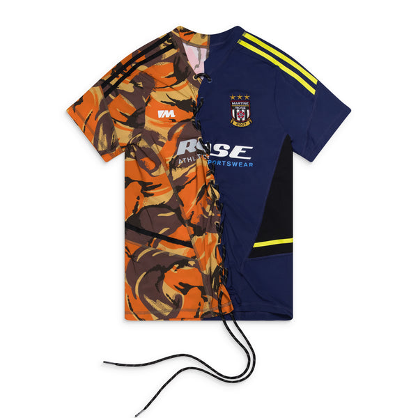 Martine Rose Womens Lace Up Football Top Orange – ESSXNYC