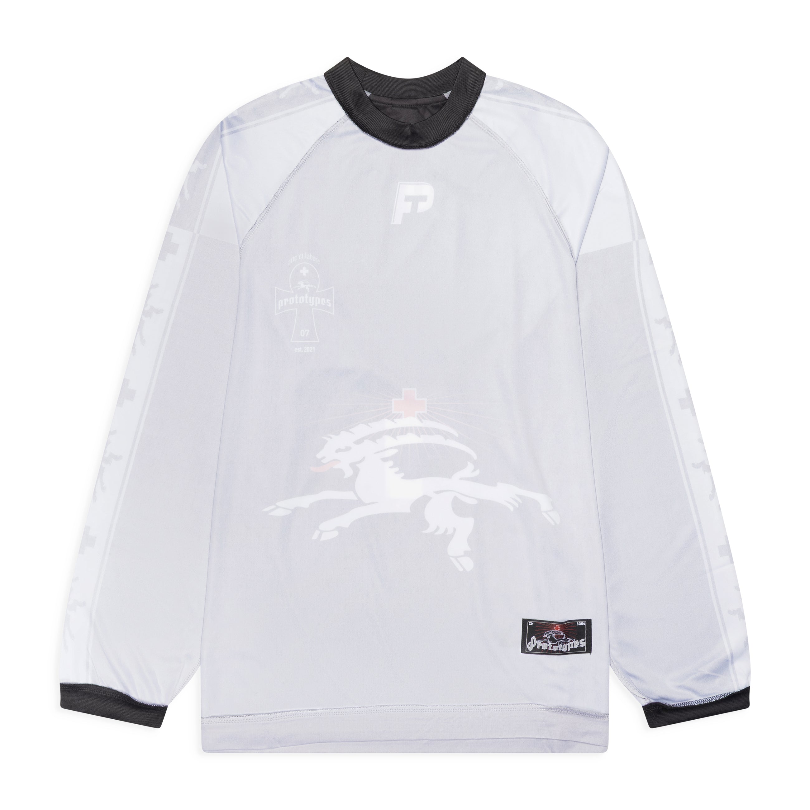 Prototypes Inside Out Football Jersey Grey