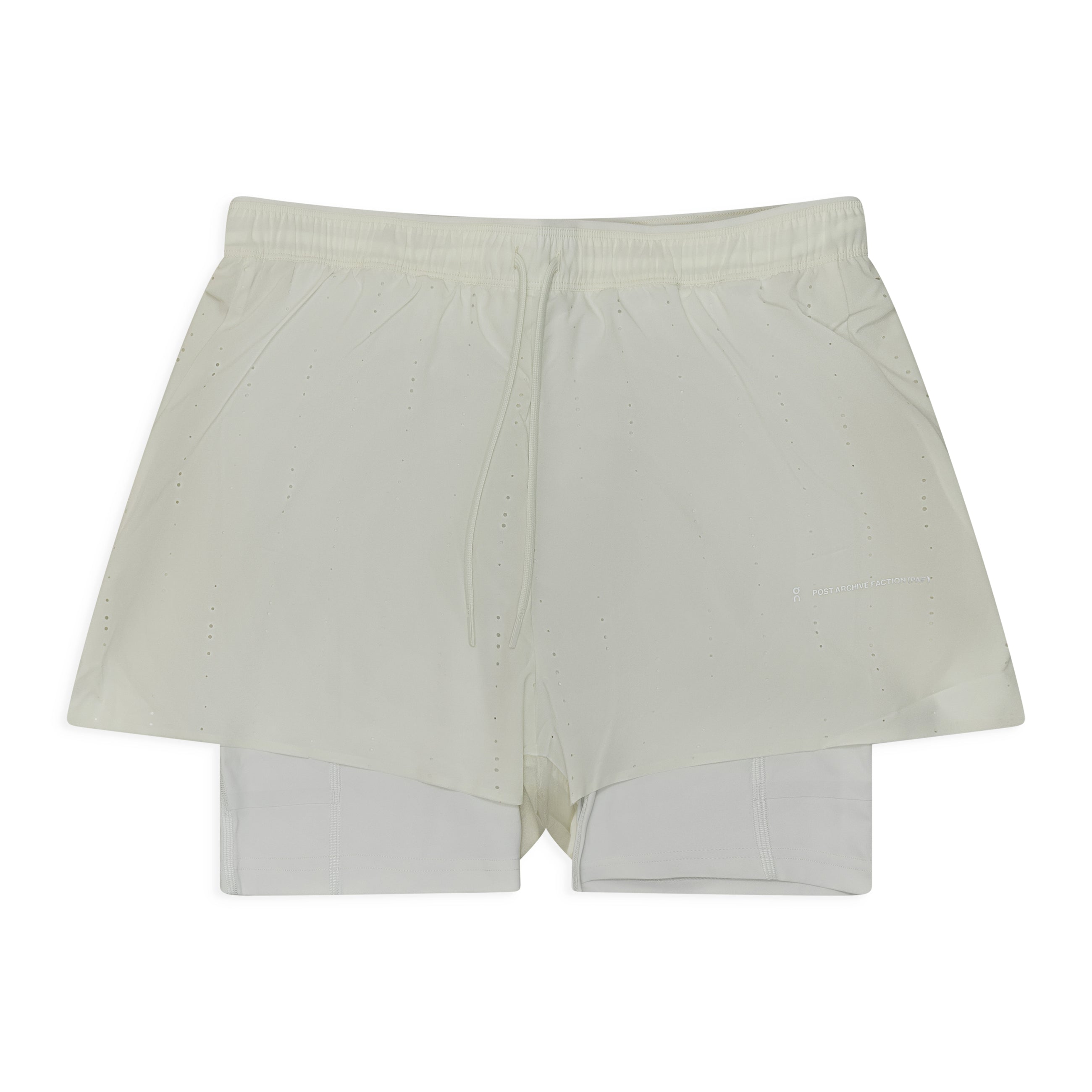 On Running Zero 2-in-1 Shorts PAF Ice Gale front