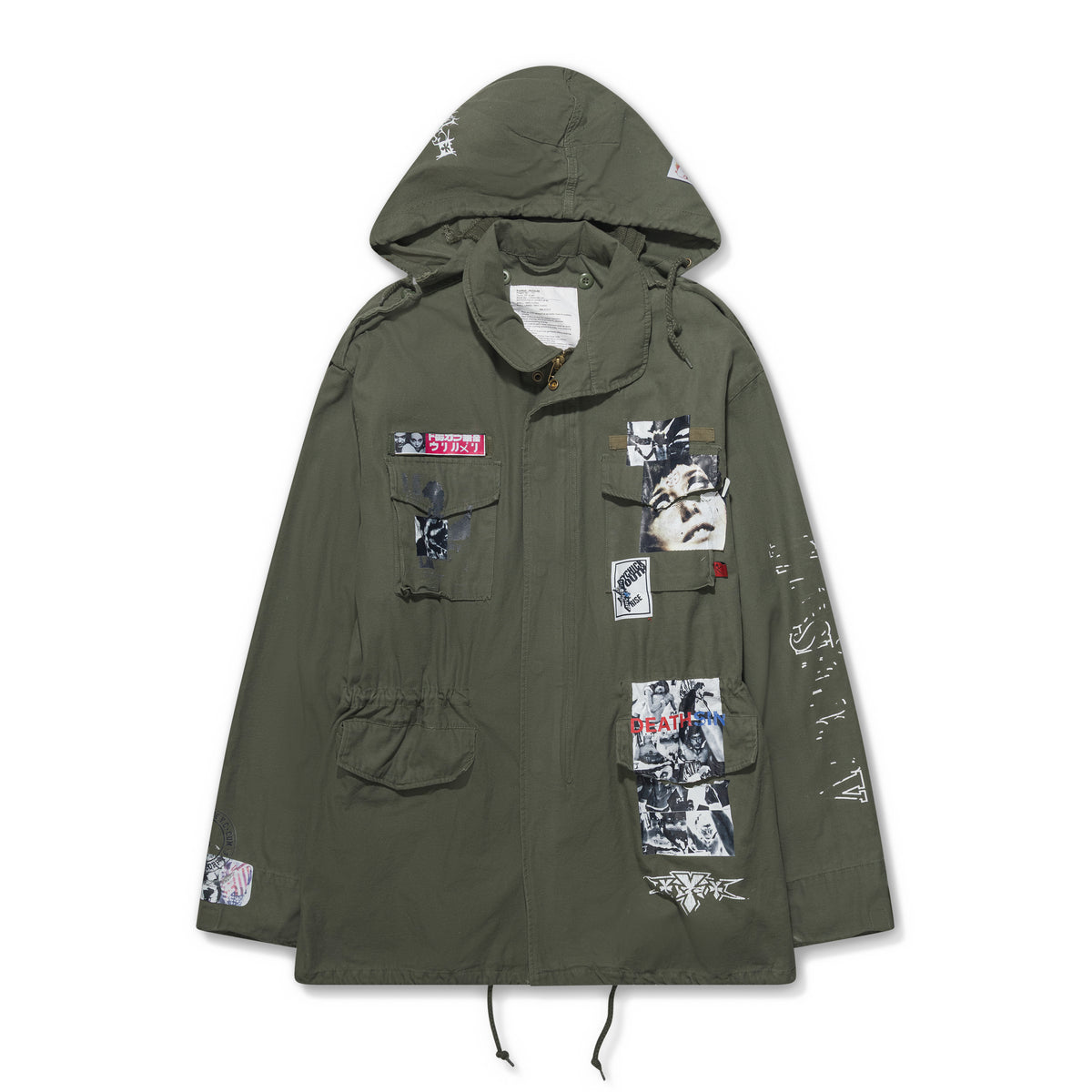 YOSSI CORP Bomber Reworked Jacket Green