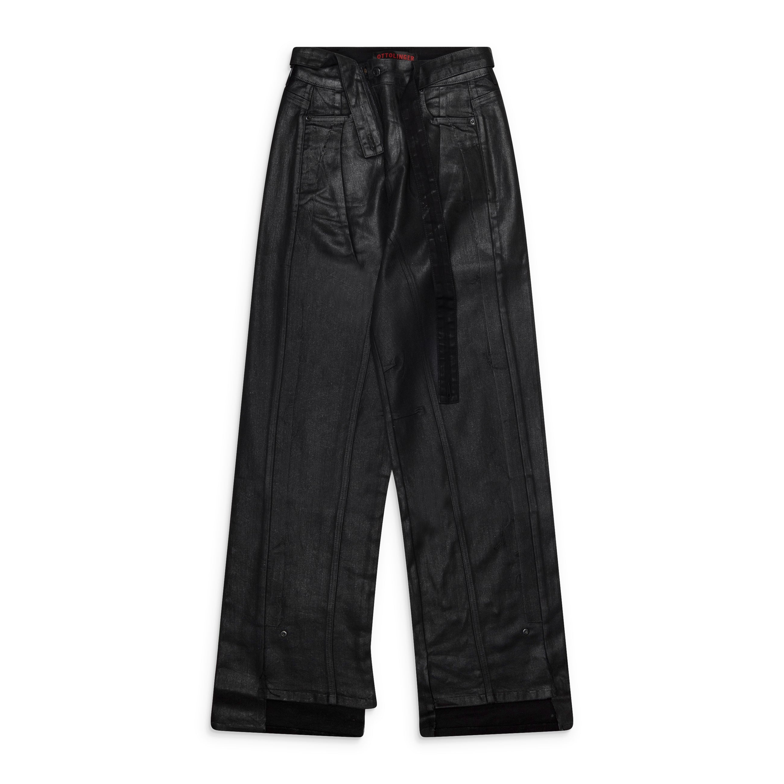 Ottolinger Glazed Baggy Jeans Black