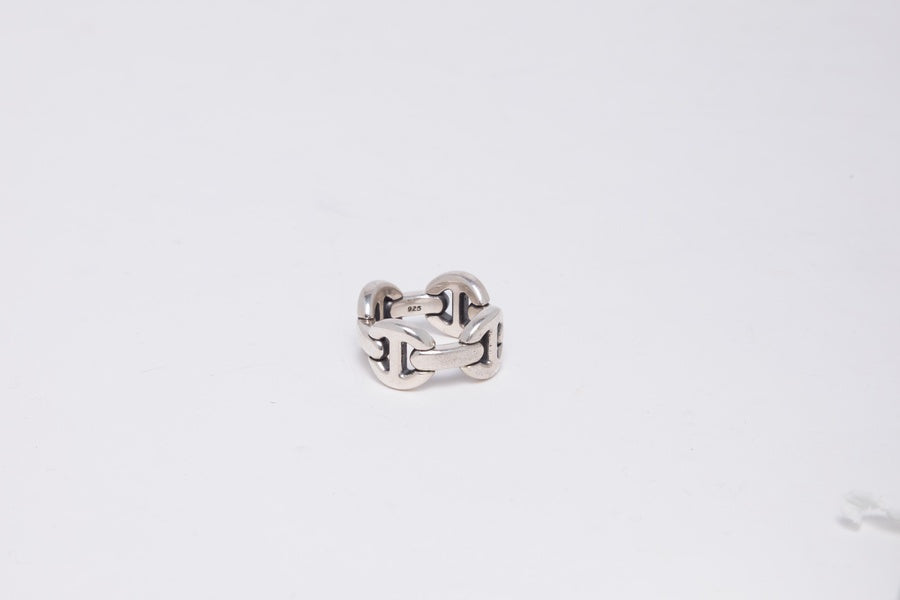 Hoorsenbuhs Quad Link Ring Silver