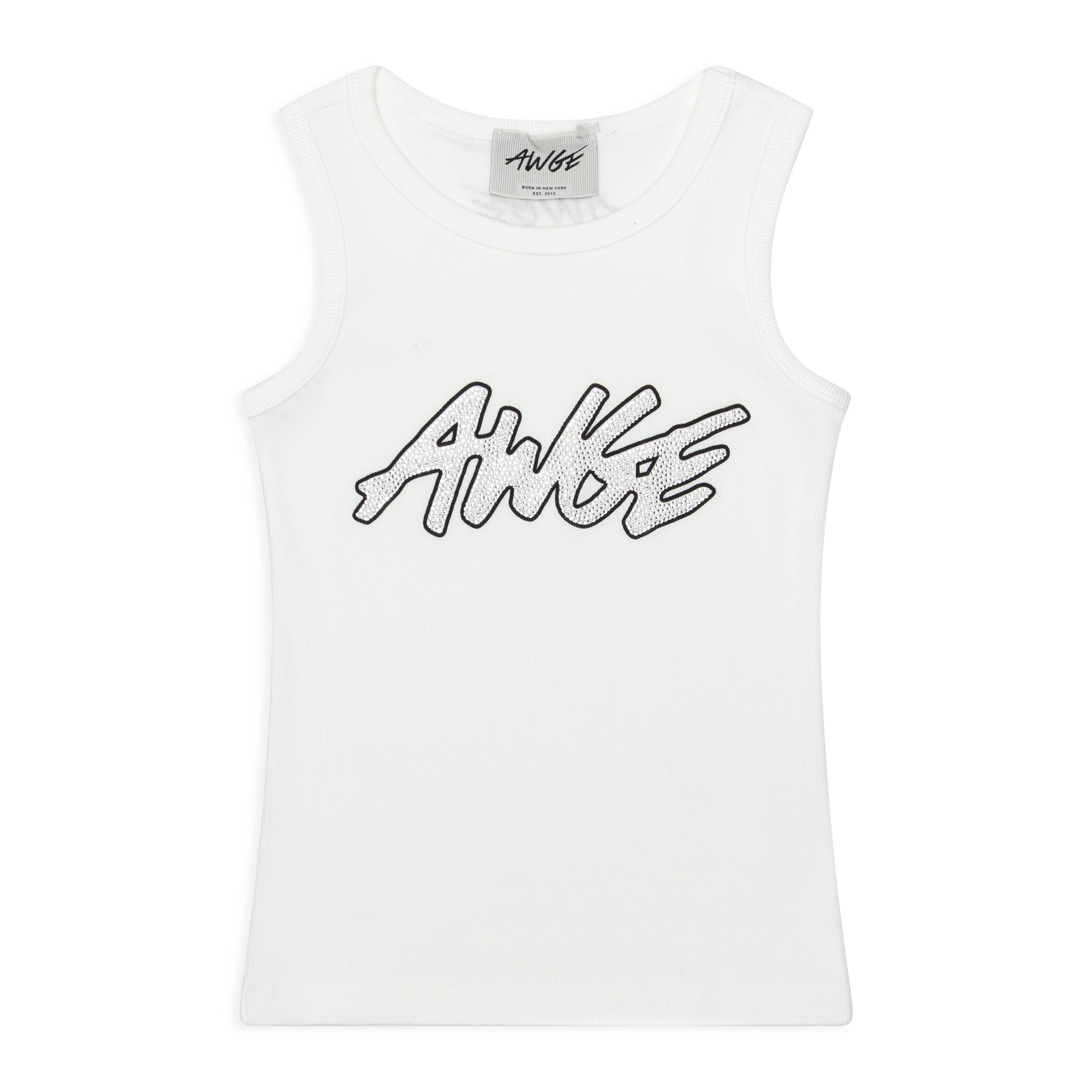 AWGE Awge Bling Tank White