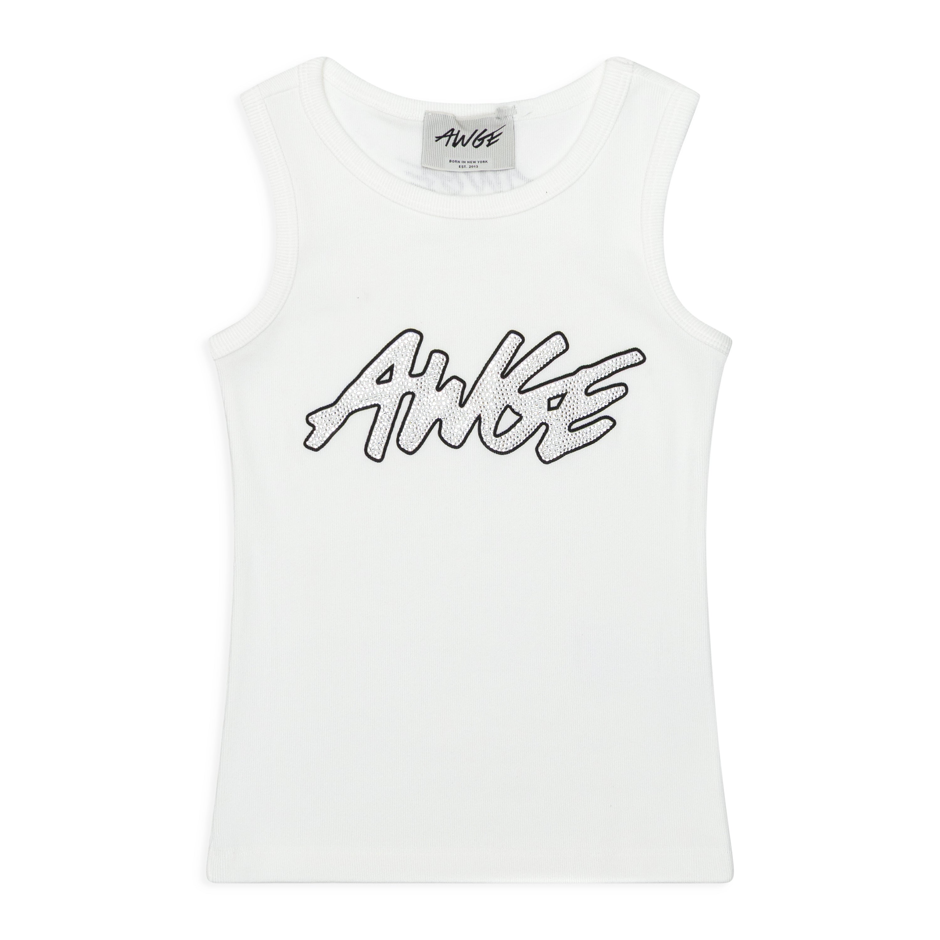 AWGE Awge Bling Tank White