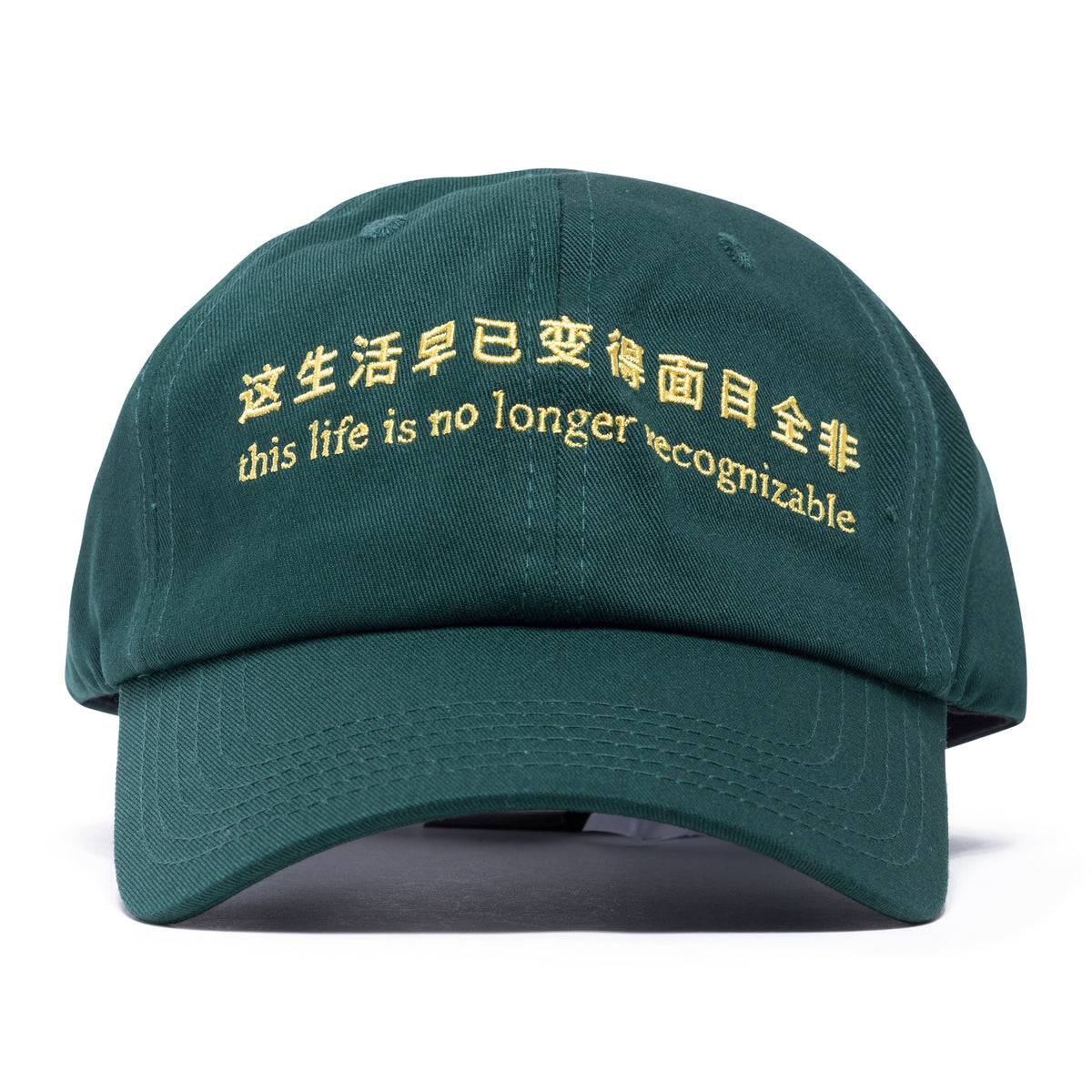 Praying This Life Hat Green