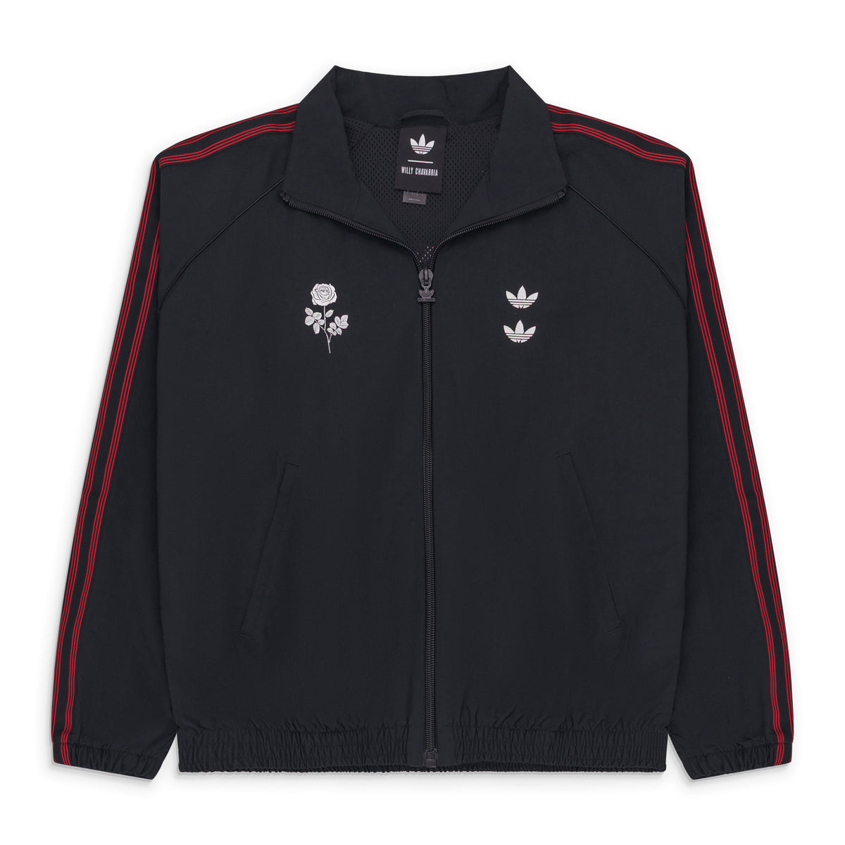 Adidas x Willy Chavarria Chavarria Woven Track Jacket Black