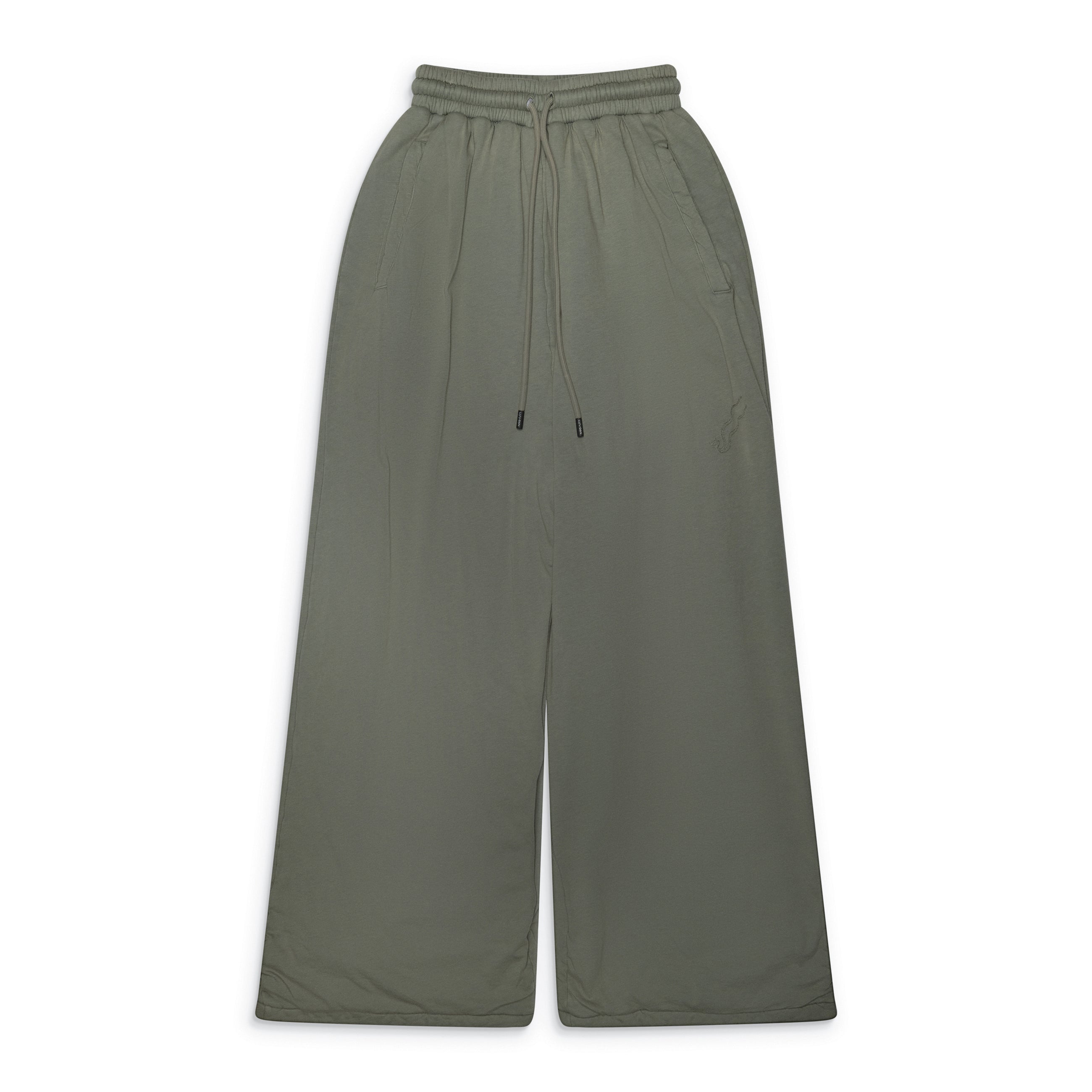 Lu'u Dan Wadded Bontan Sweatpants Green