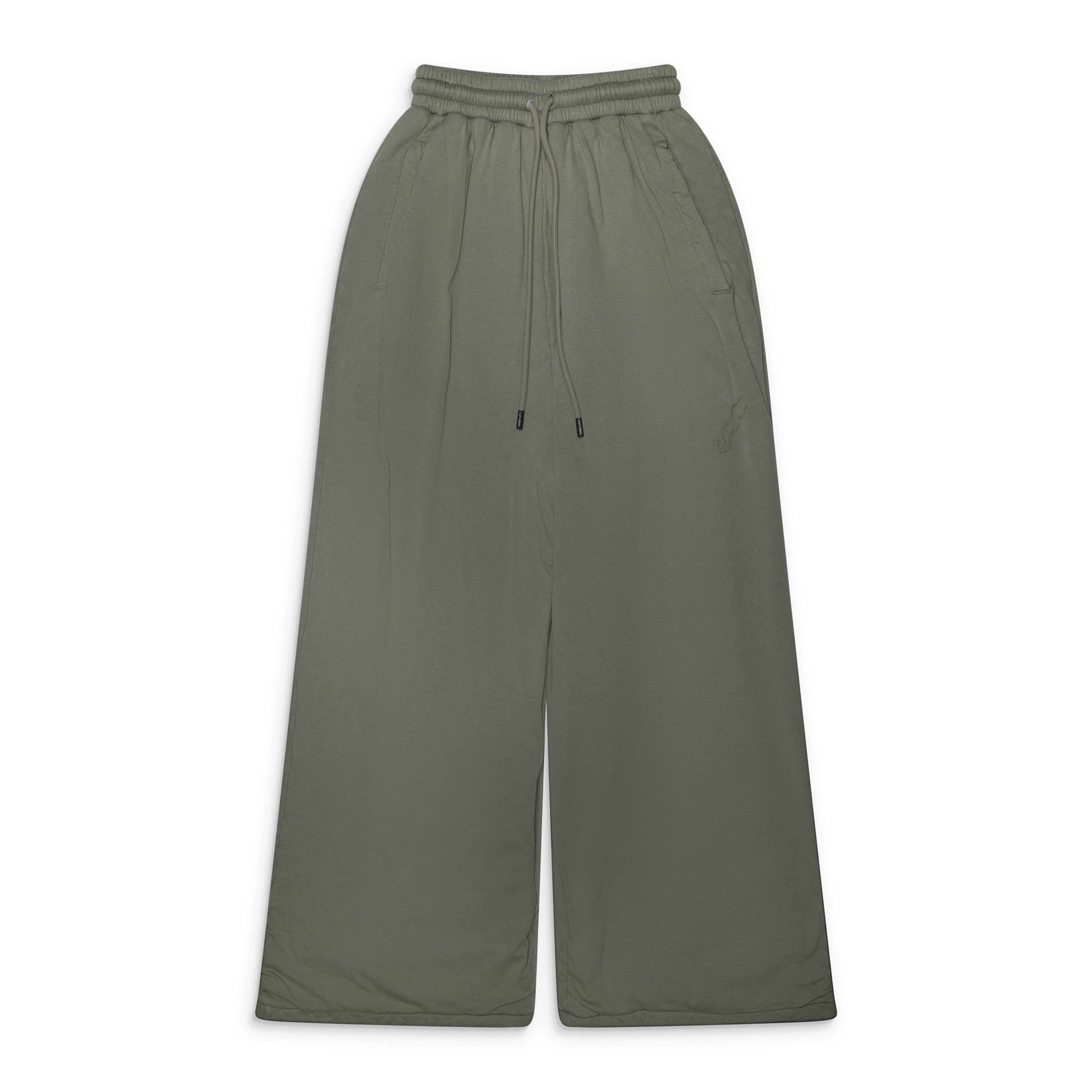 Lu'u Dan Wadded Bontan Sweatpants Green