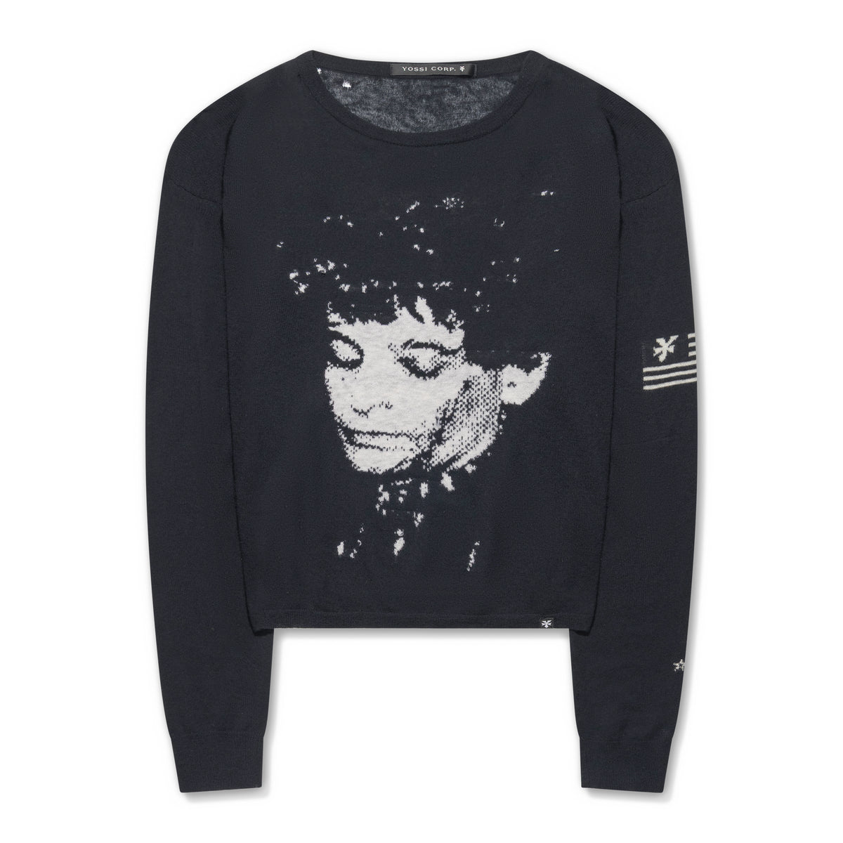 YOSSI CORP Alan Vega Sweater Black