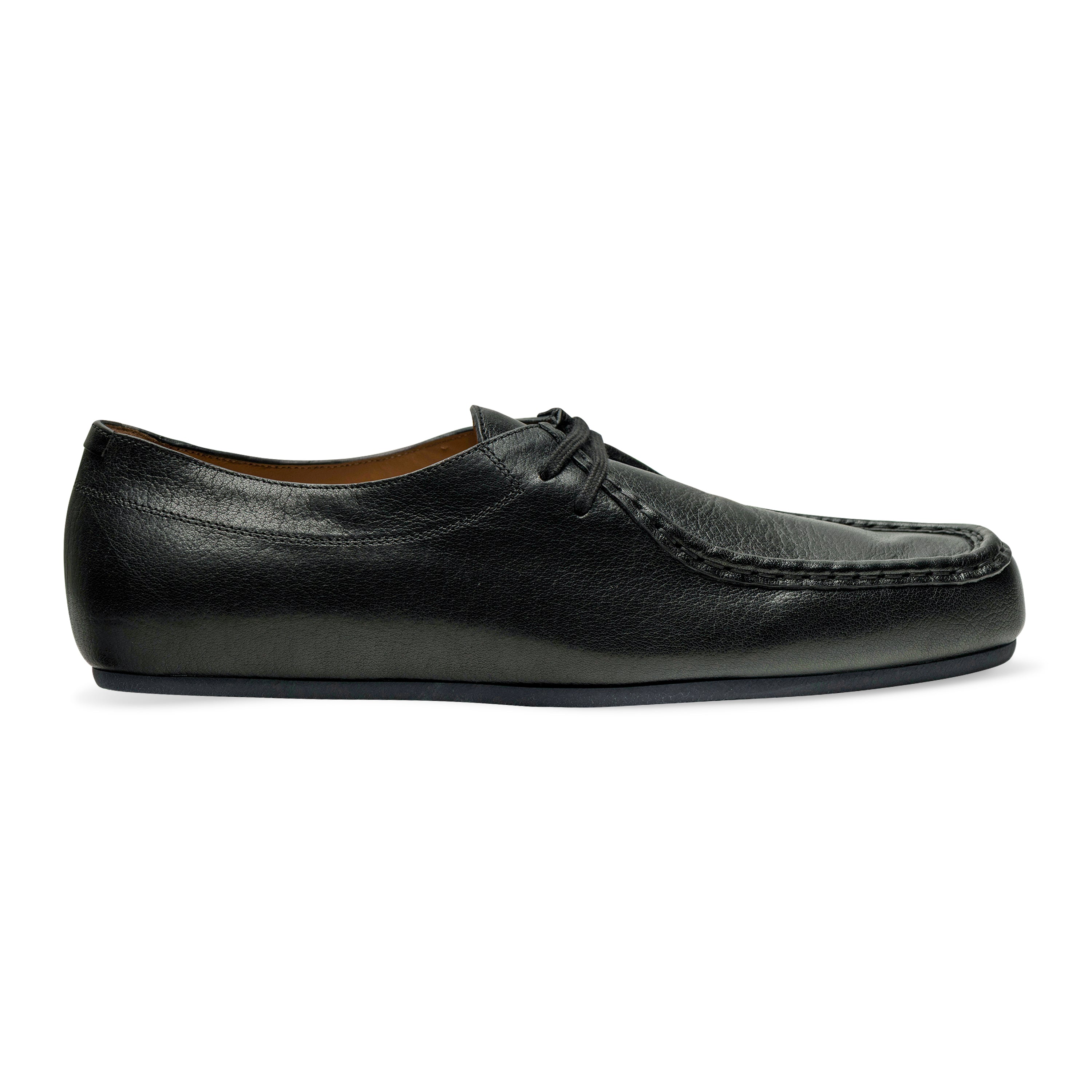Jil Sander Lace Up Loafers Black