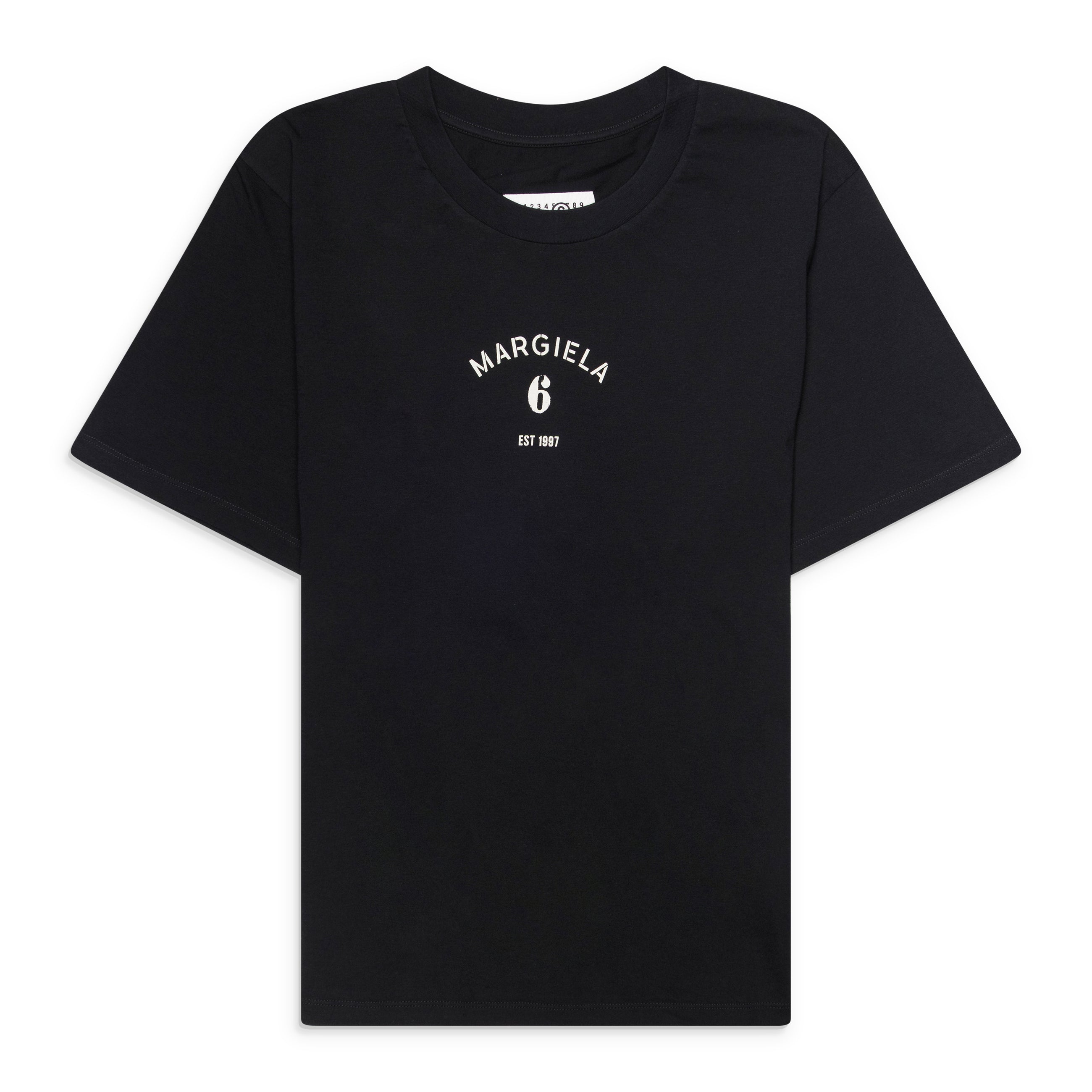 MM6 Maison Margiela Logo T-Shirt Black