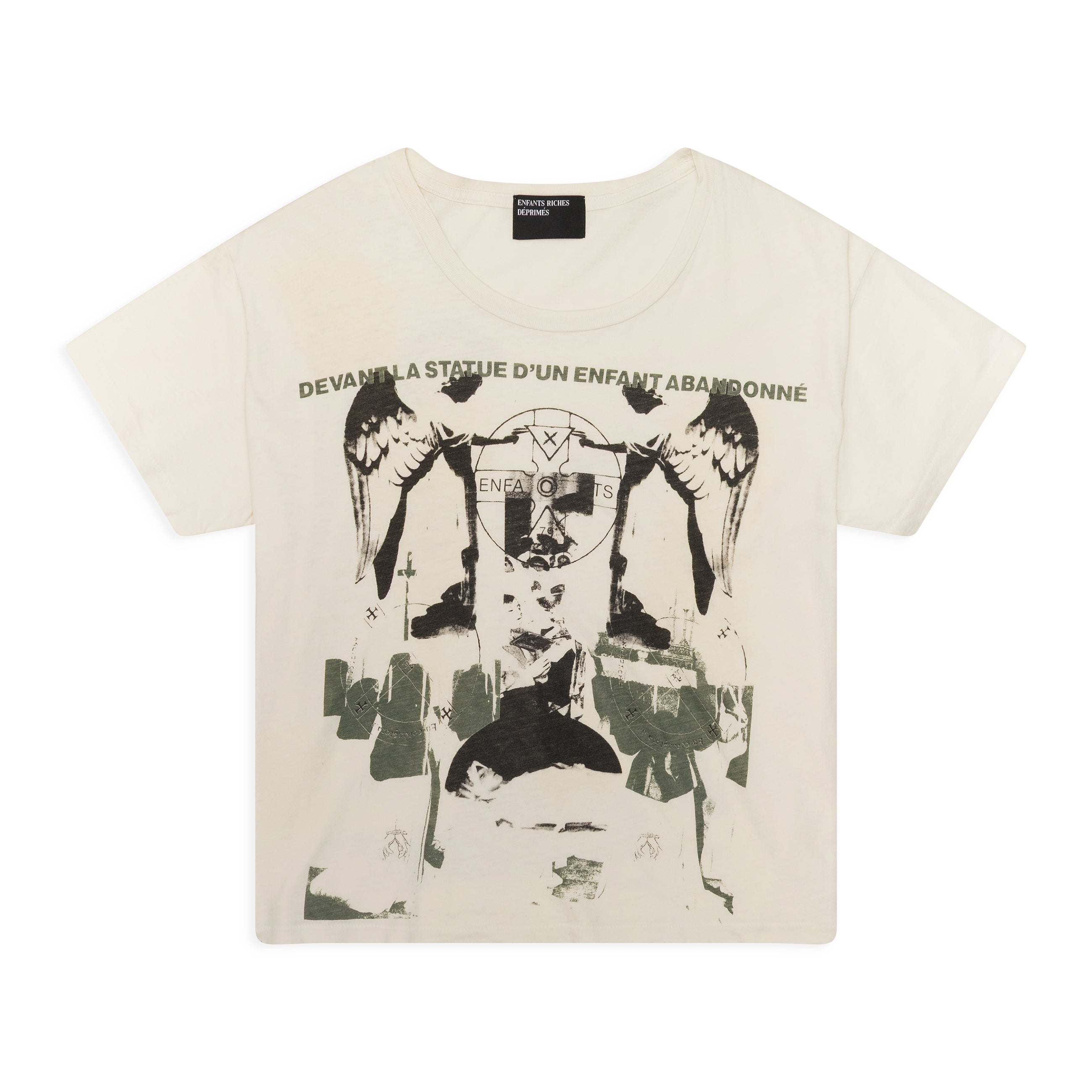 Enfants Riches Deprimes Nun Kicks Baby T-Shirt White