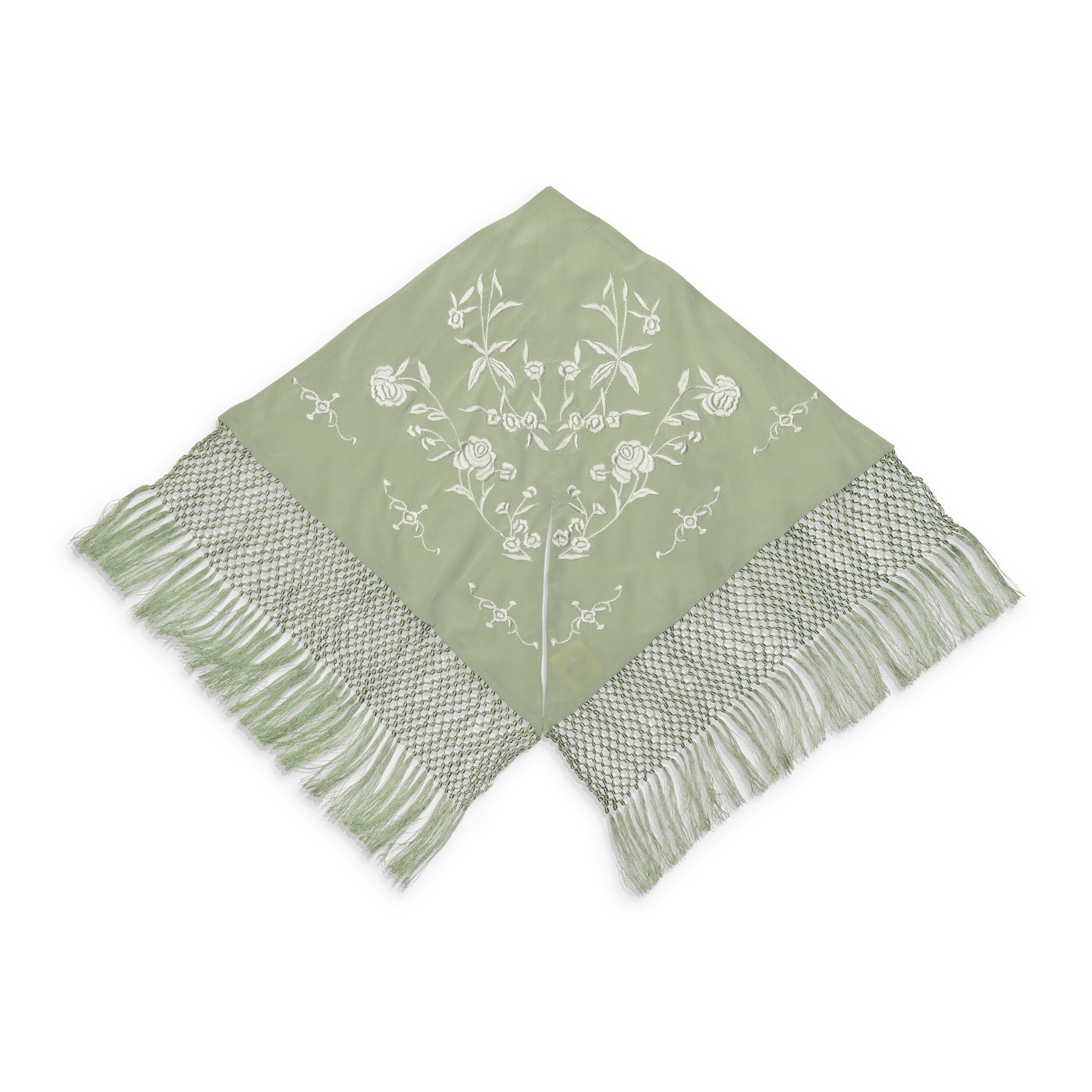 Conner Ives Piano Shawl Top Green