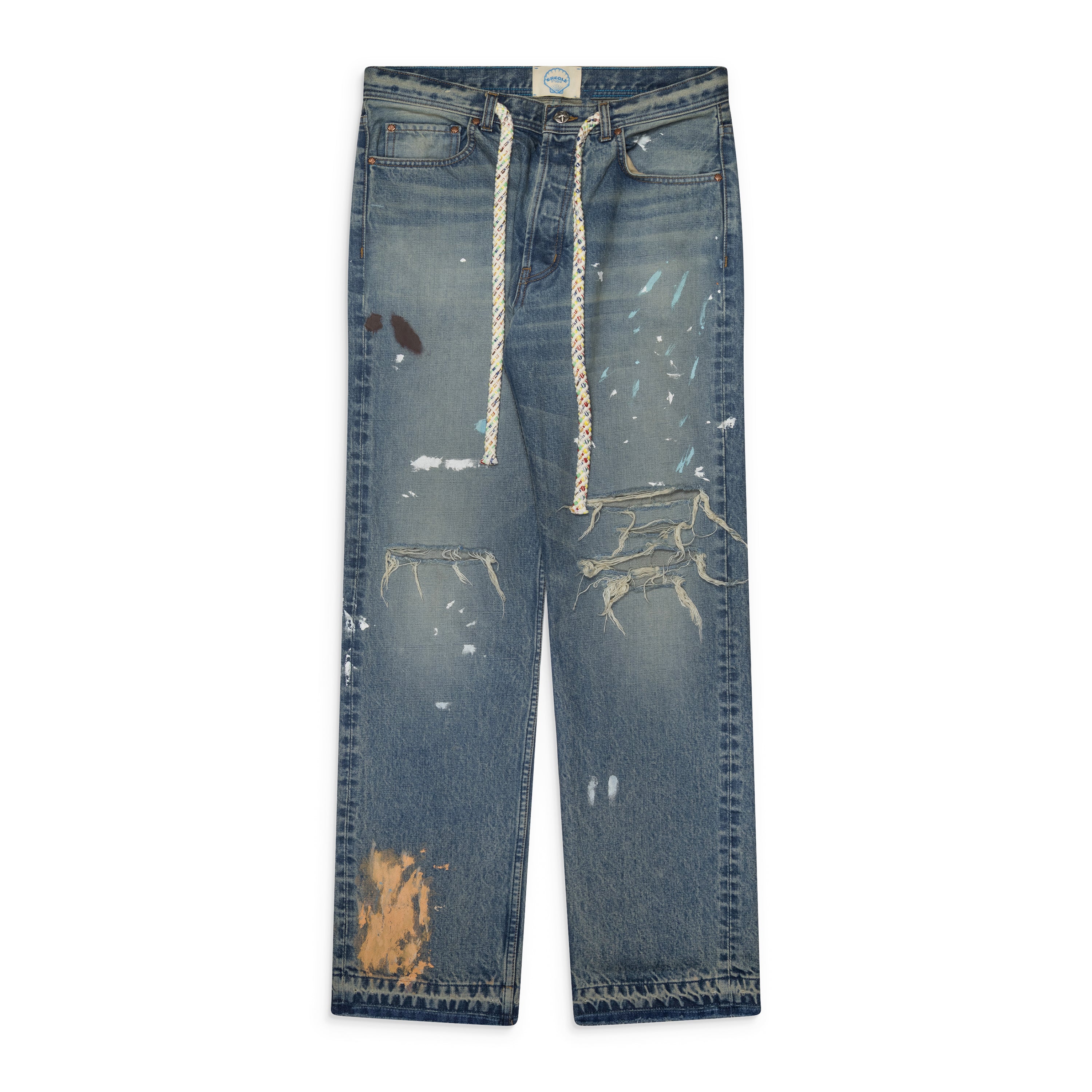 Ercole Studio Cobain Straight Jeans Blue