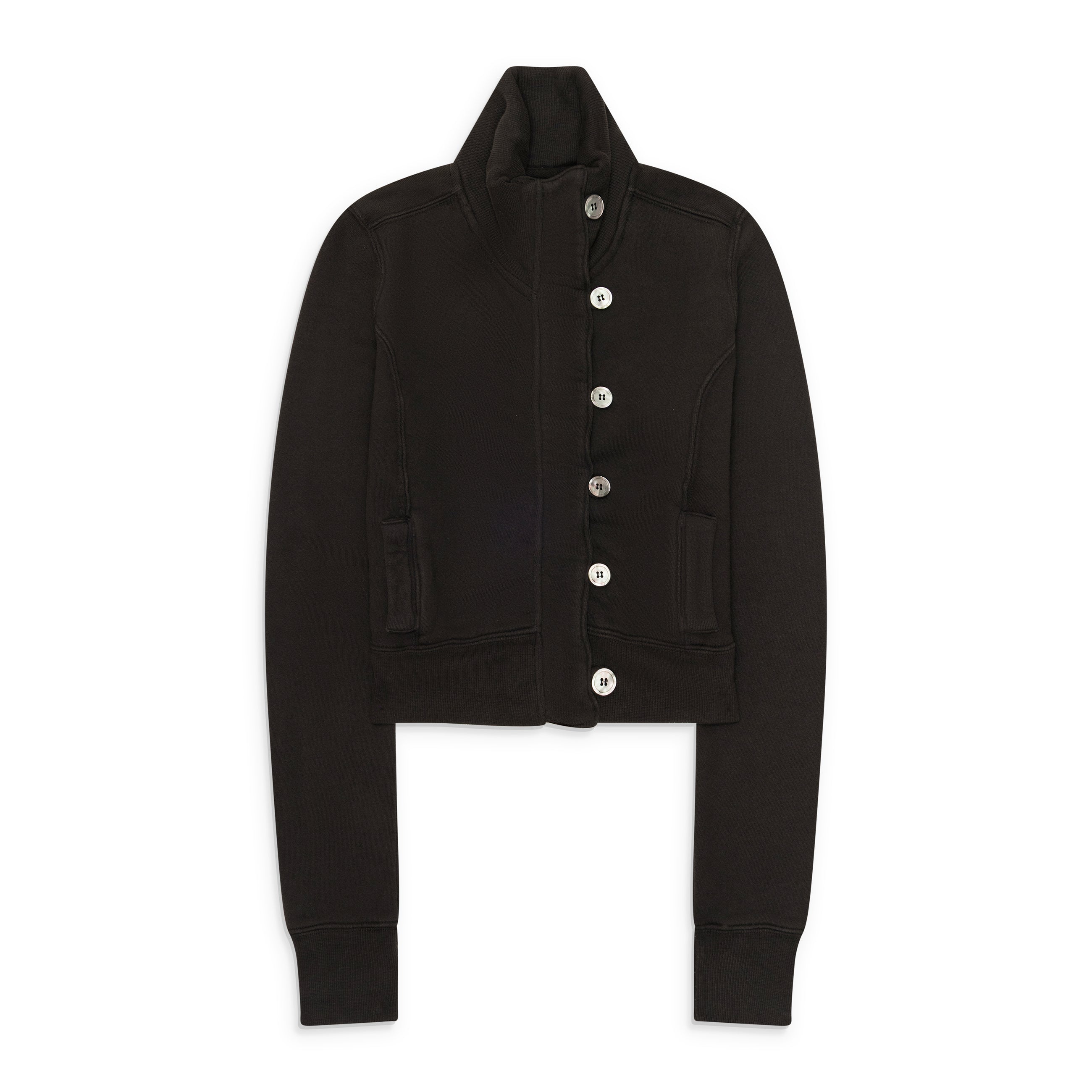 Raimundo Langlois Button Front Zip Jacket Black