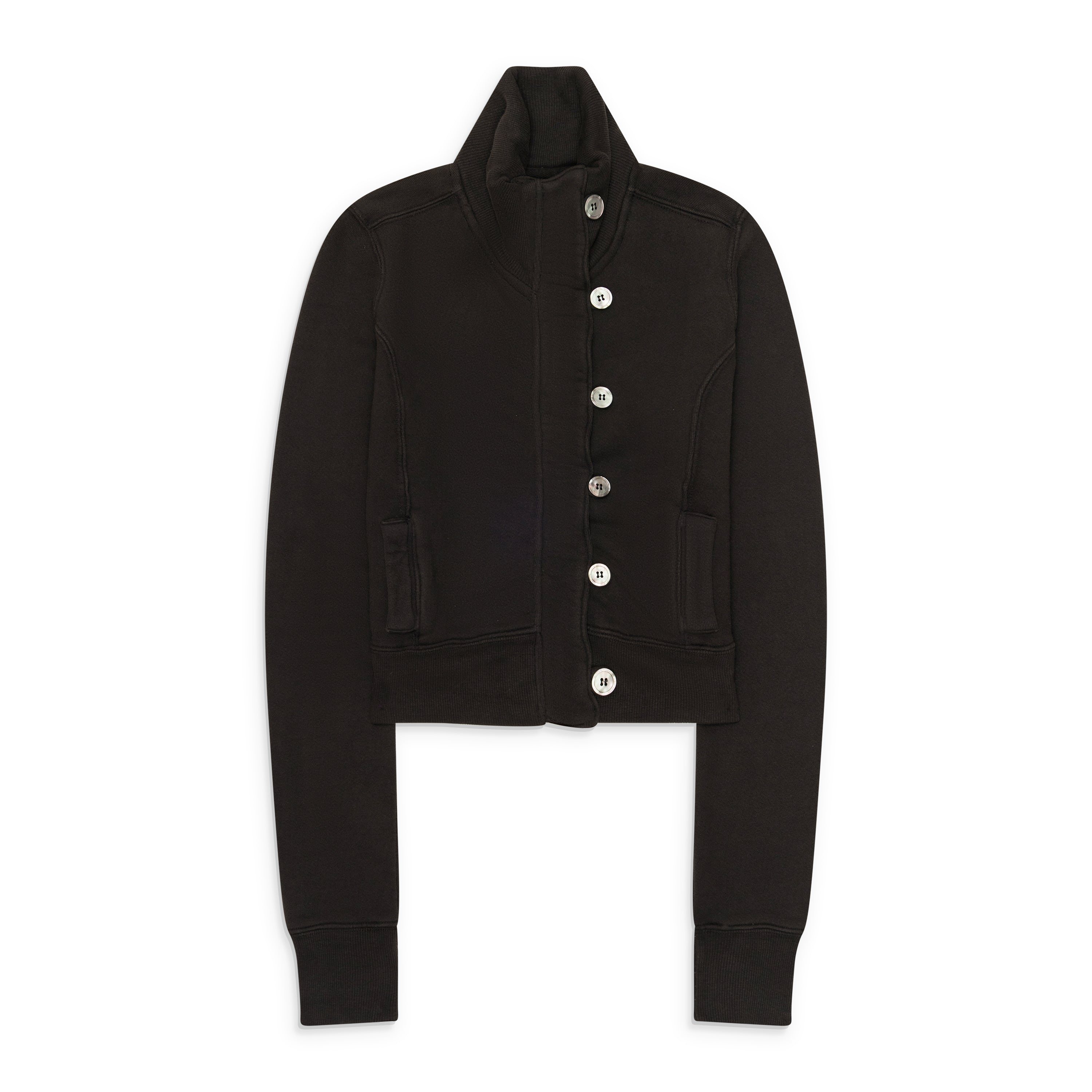 Raimundo Langlois Button Front Zip Jacket Black