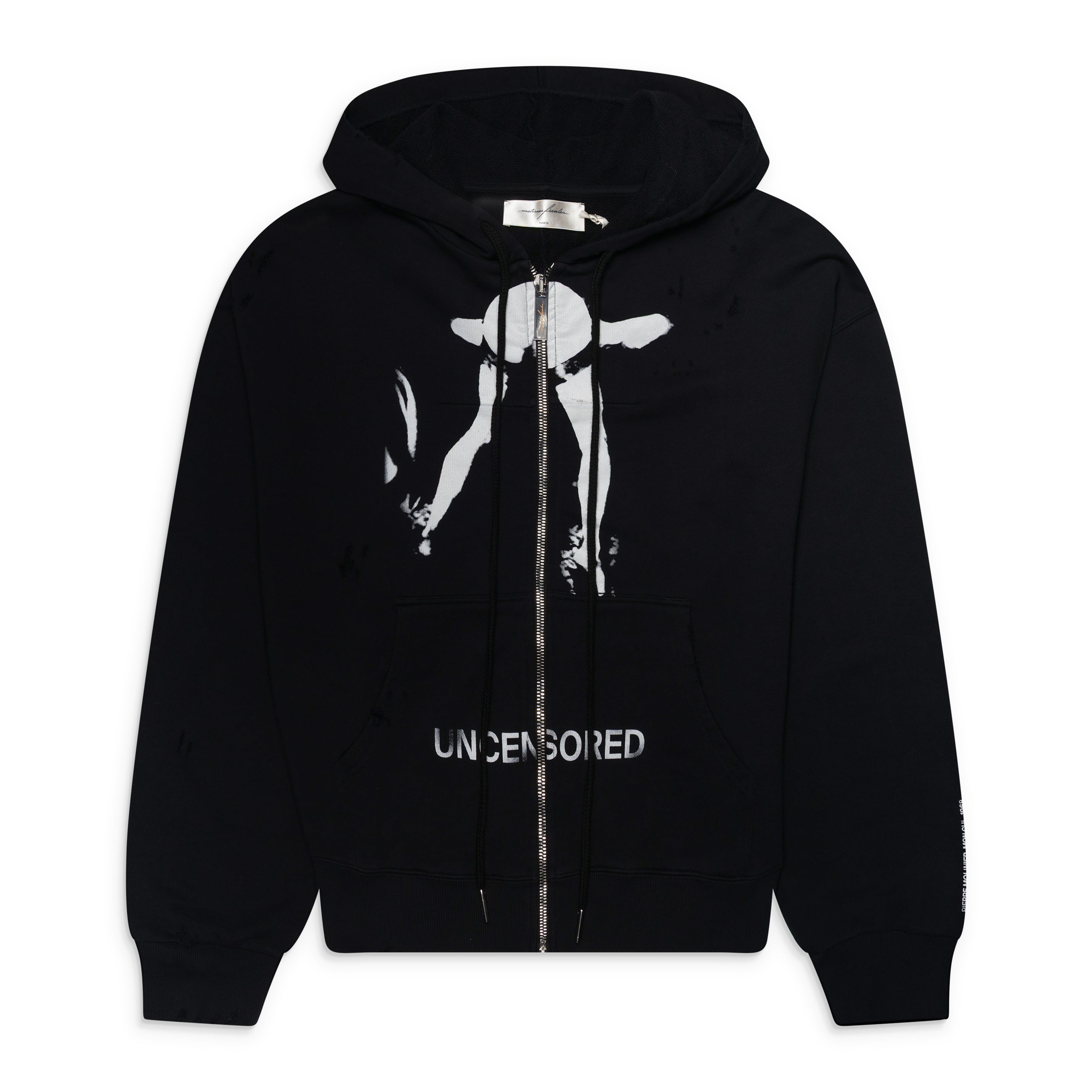 Matieres Fecales Cul Hoodie Black