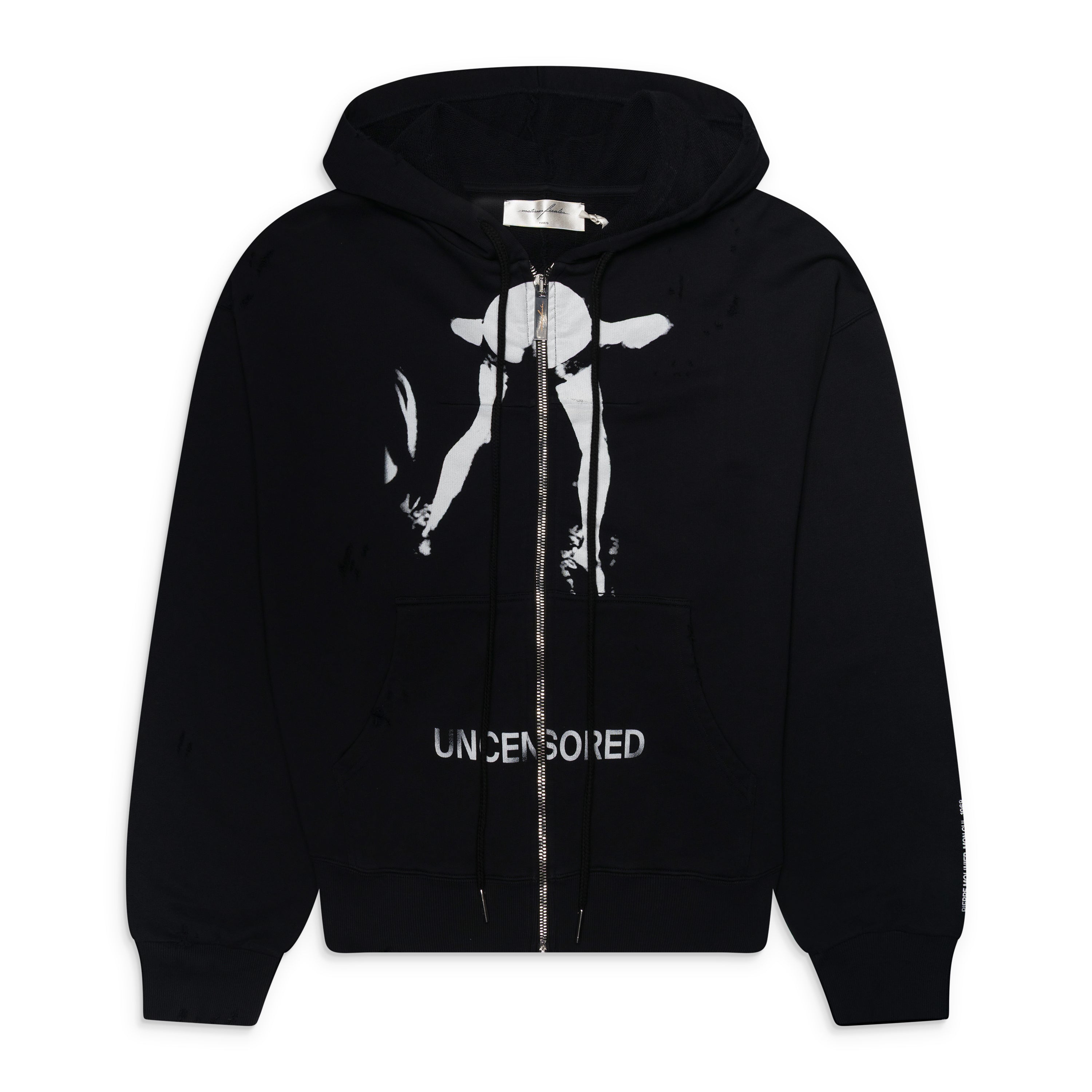 Matieres Fecales Cul Hoodie Black