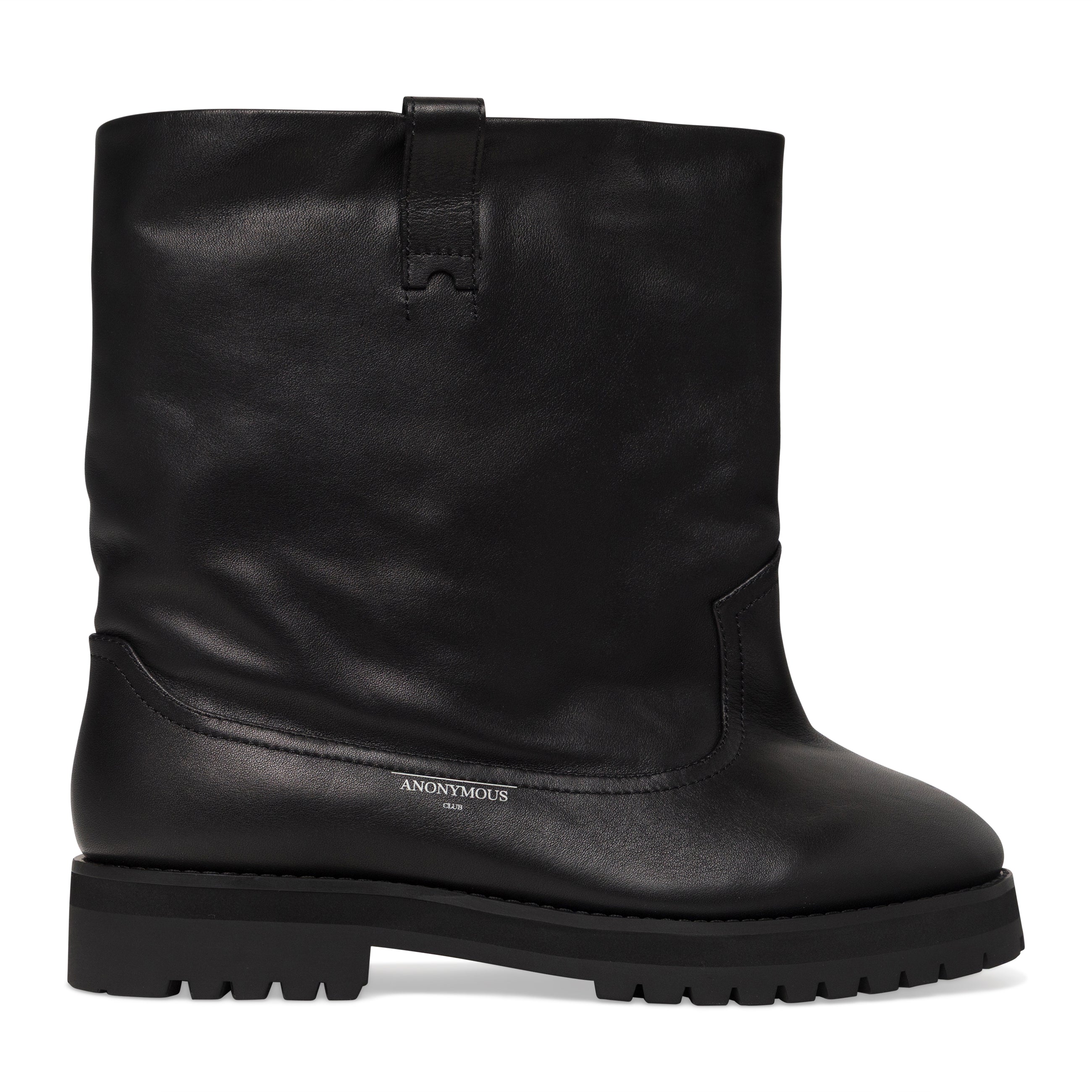 ANONYMOUS CLUB Low Shaft Boots Black