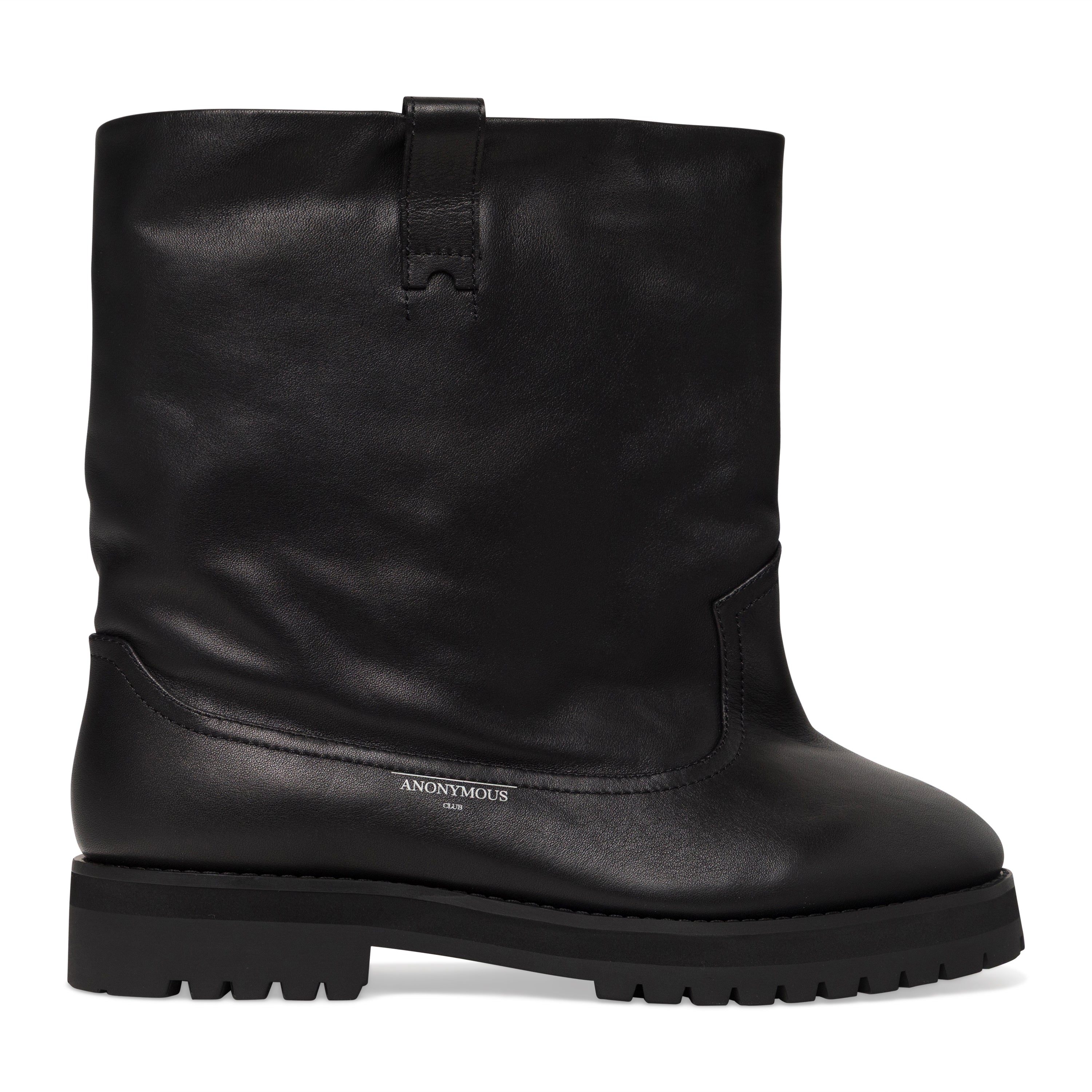 ANONYMOUS CLUB Low Shaft Boots Black