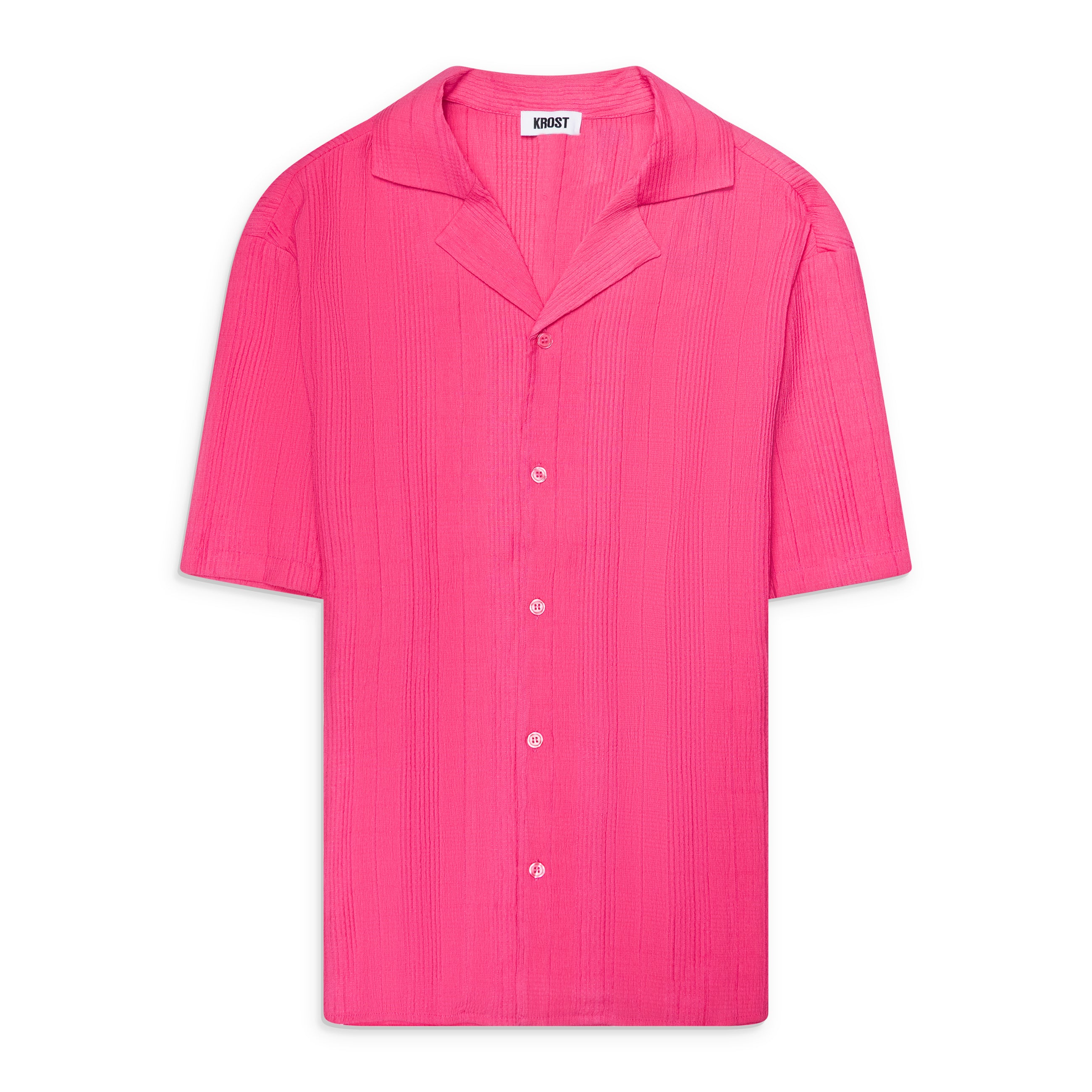 Krost Plaid Bowling Shirt Red