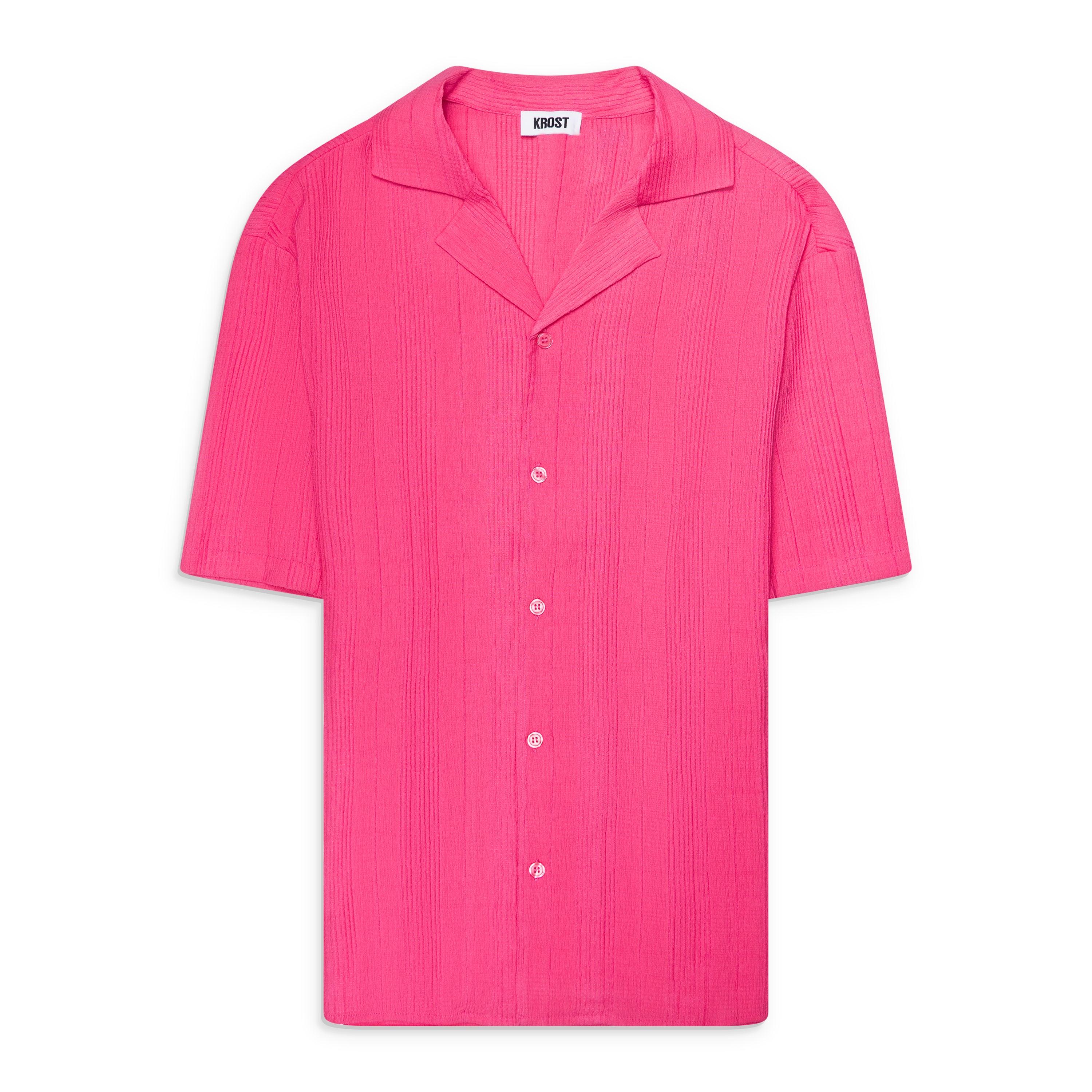 Krost Plaid Bowling Shirt Red